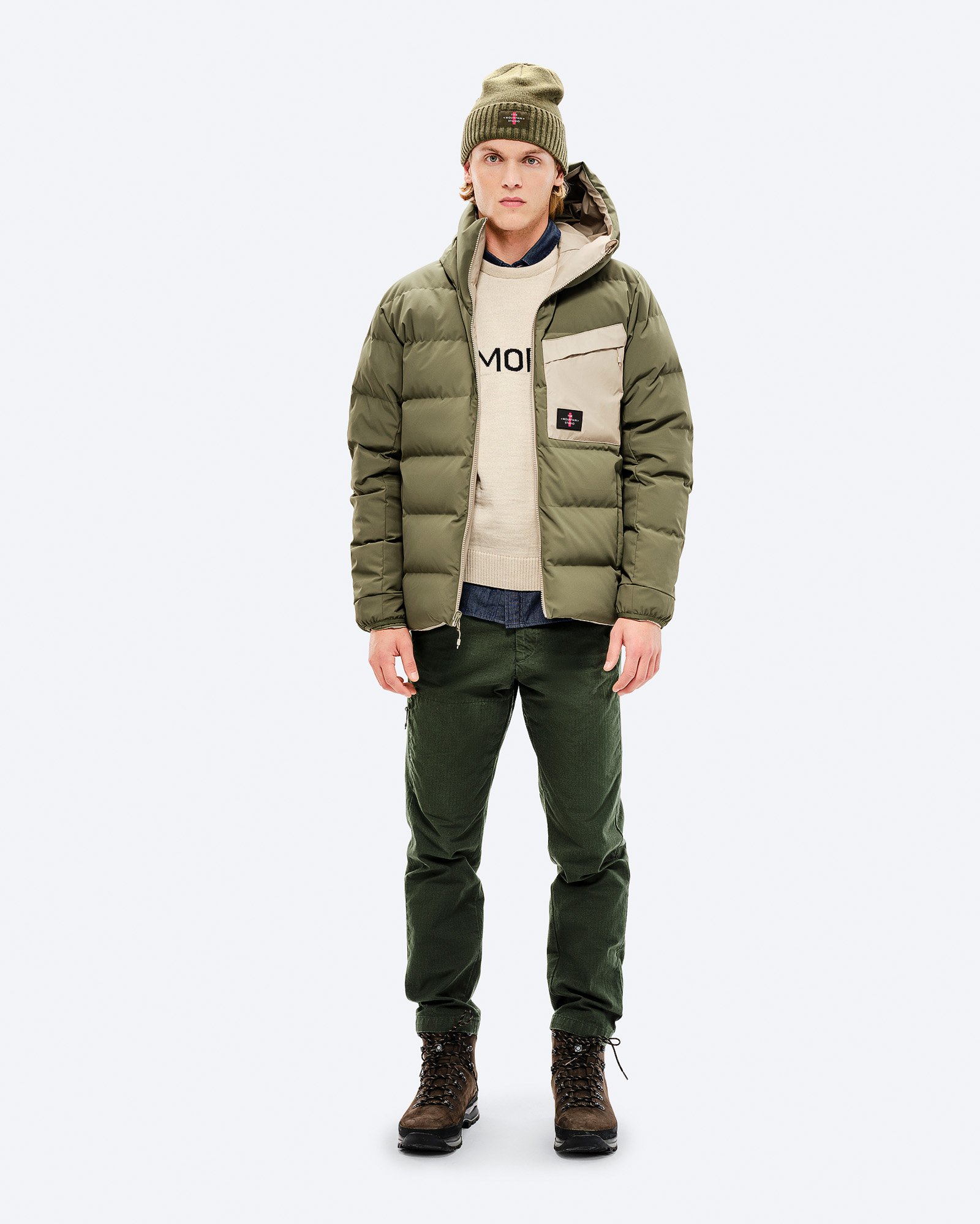 GTX Windstopper Reversible Down Hood Jacket