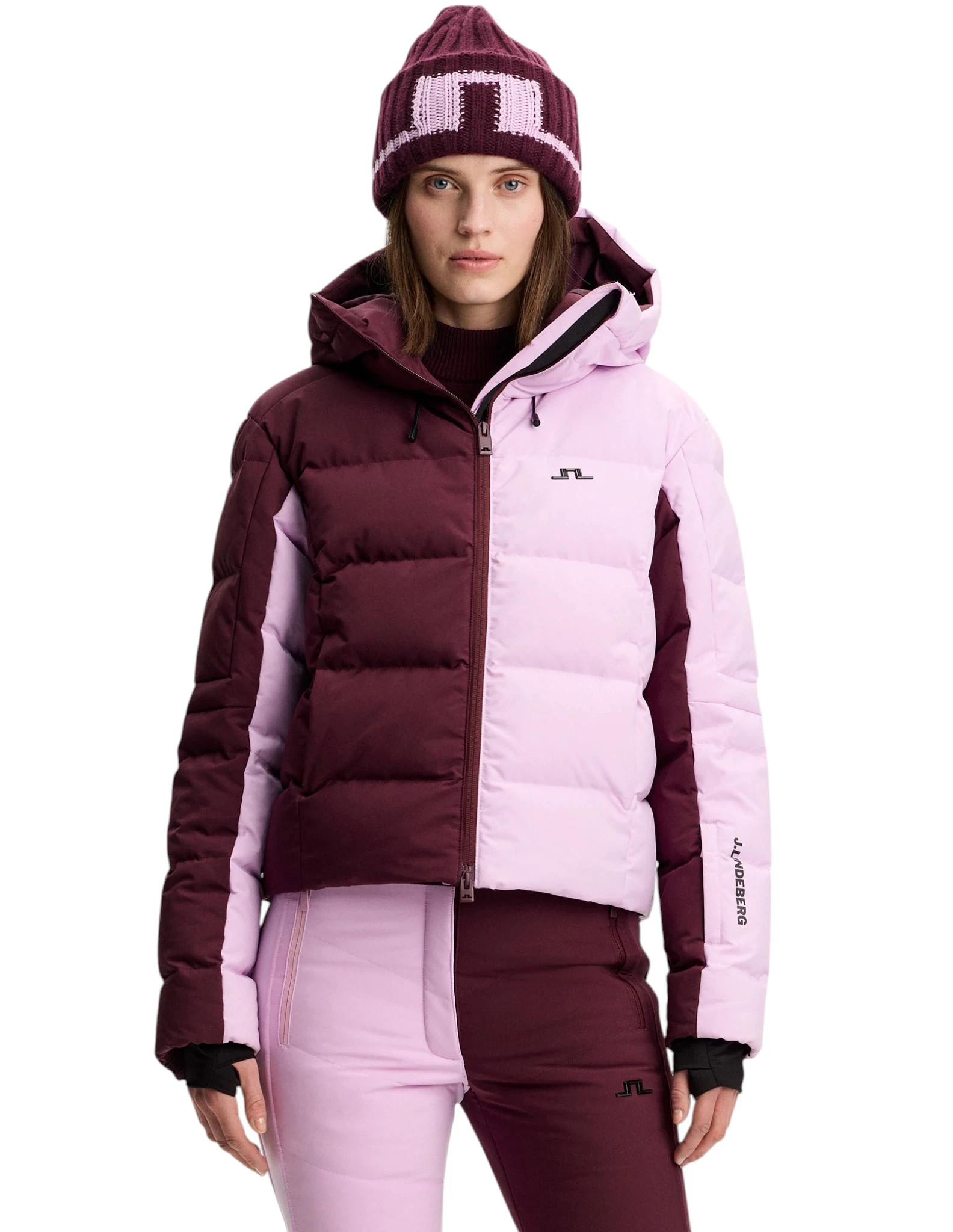 Nerina Blocked Down Jacket