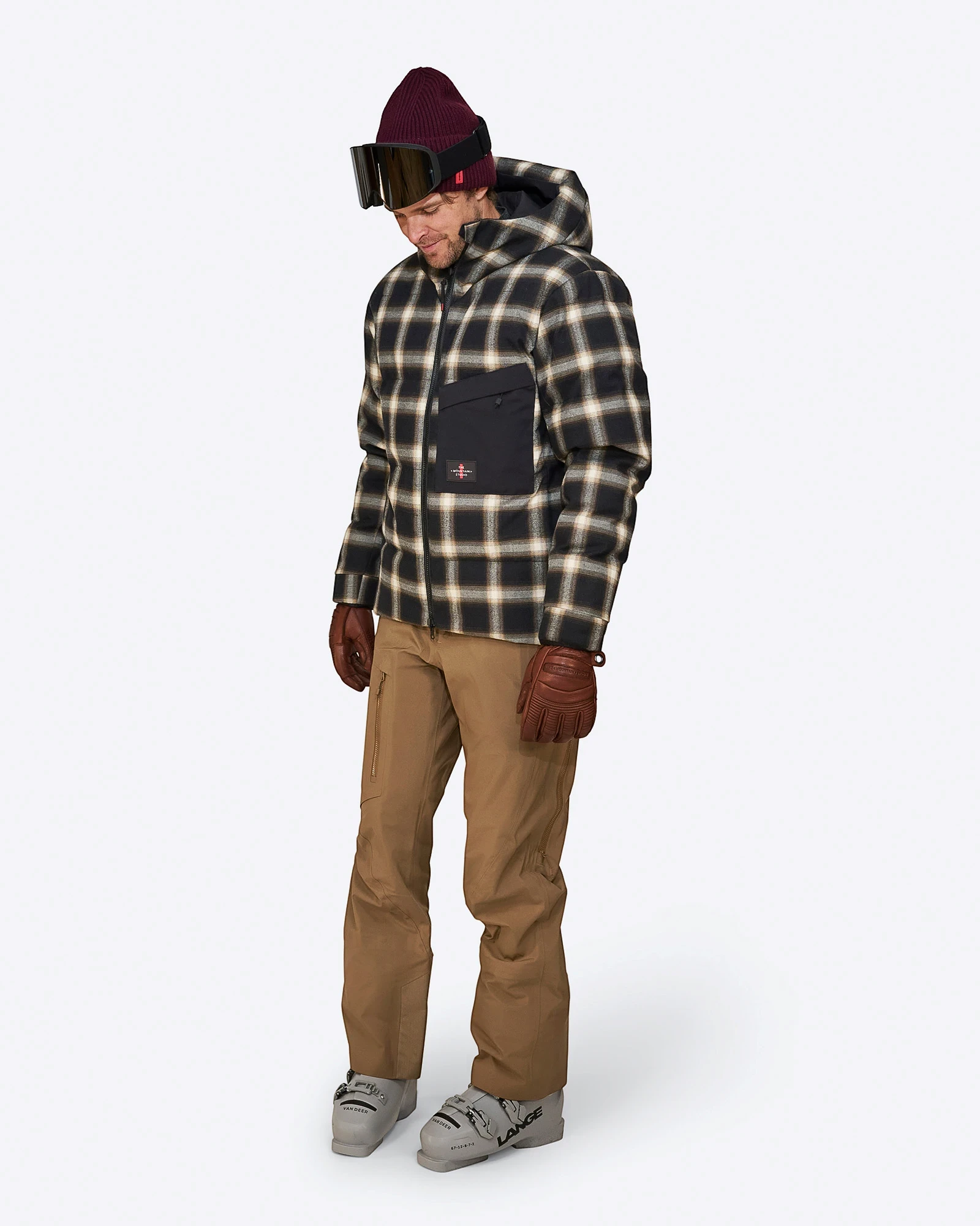 D-1 RCH Reversible Down Check Jacket