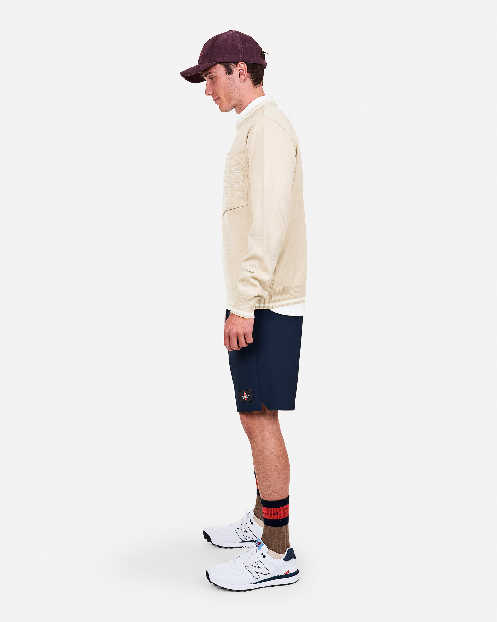 Light Knit Pocket Crew