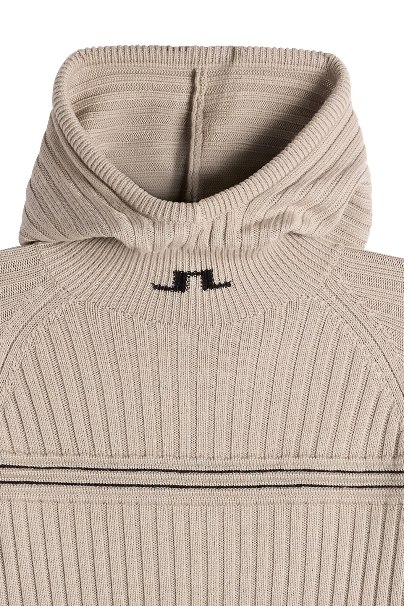 Hilda Knitted Rib Hoodie