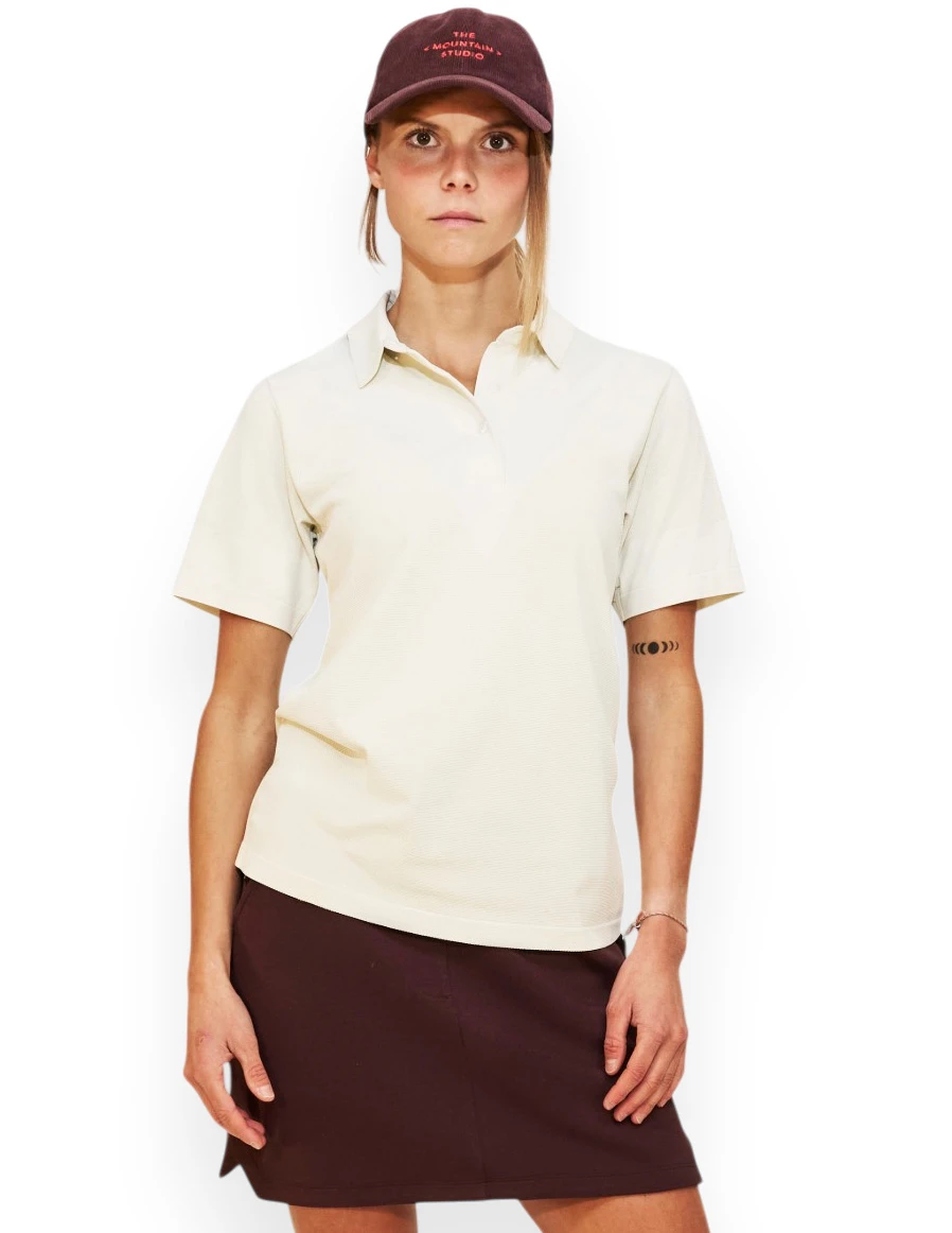 Two Tone Tech Poloshirt W