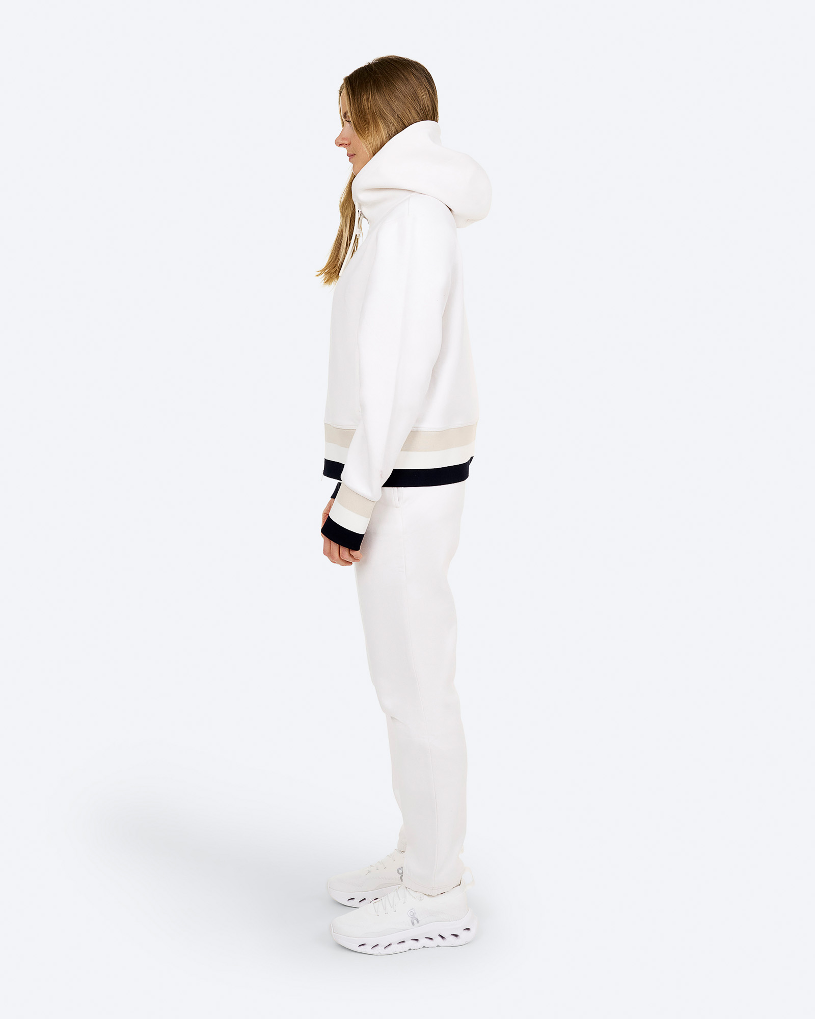 Organic Cotton Tech Zip Hood W