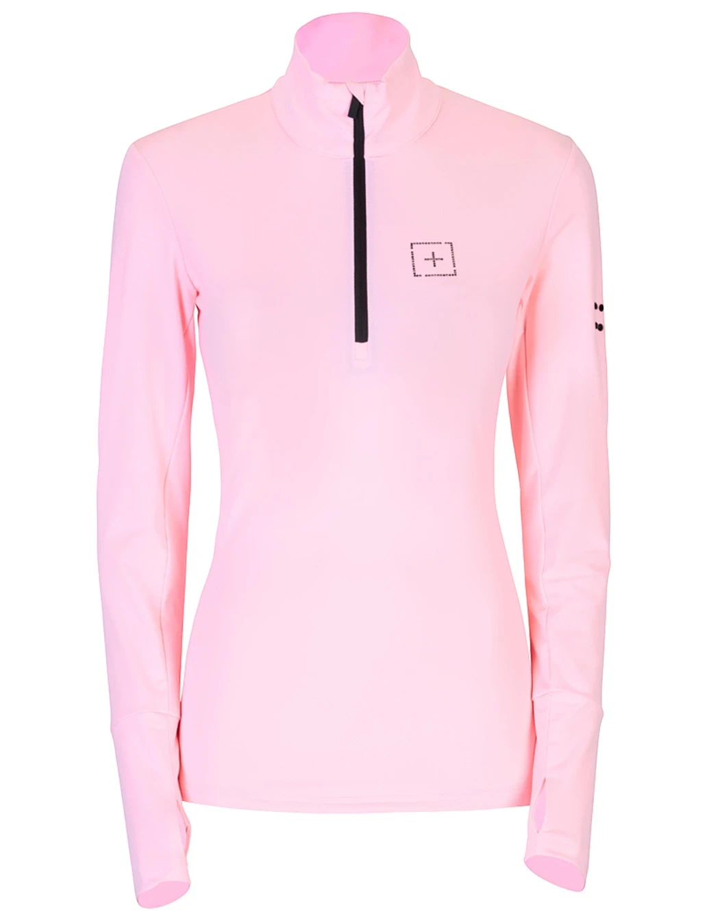 631 - Turtleneck Half Zip Swarovski