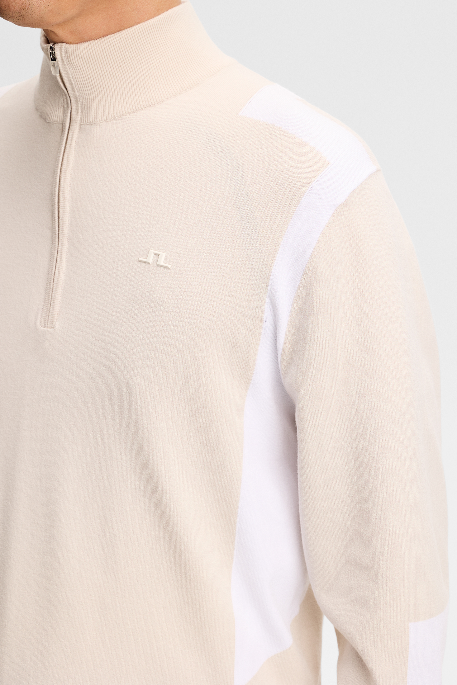 Kendrick Knitted Zip Sweater M