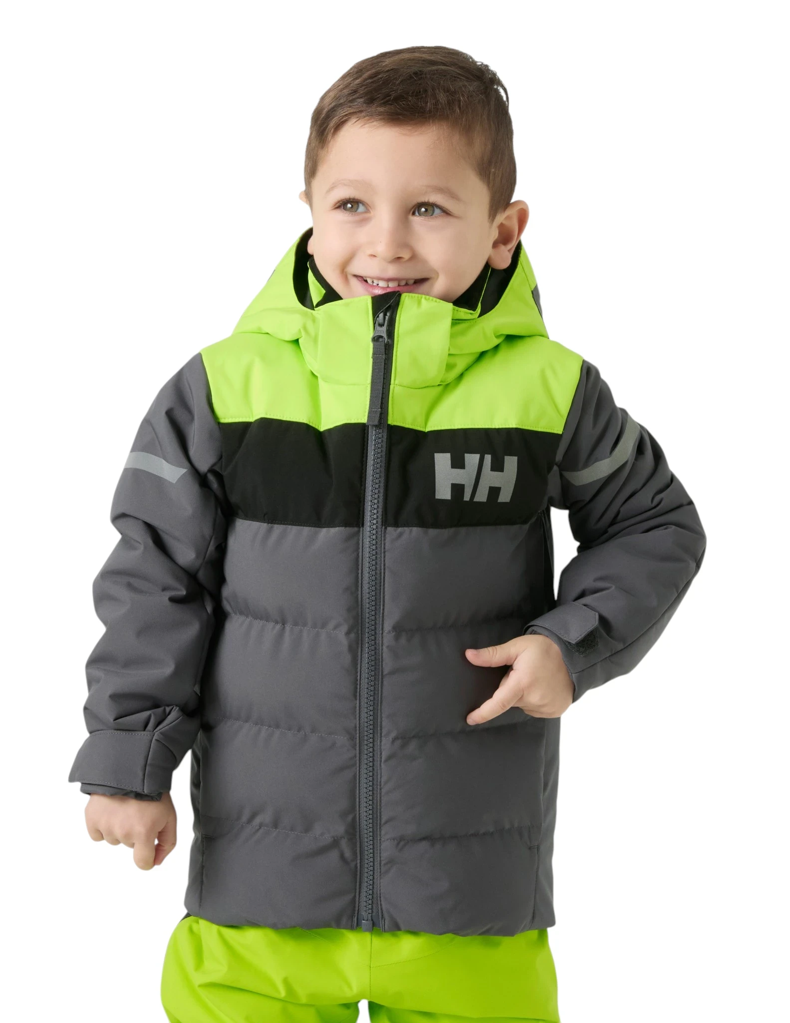 Kid's Vertical Insulated Jacket