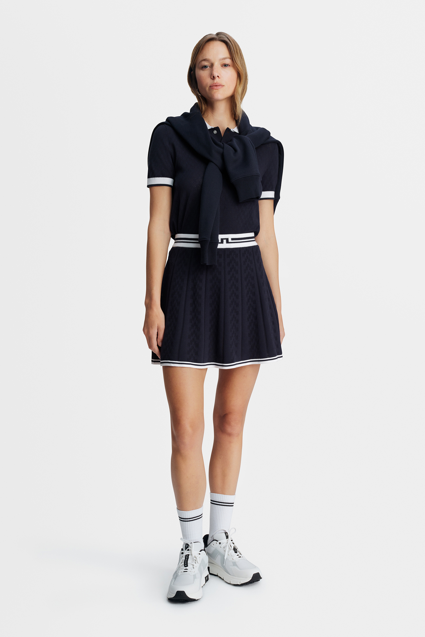 Pamela Pointelle Knitted Skirt