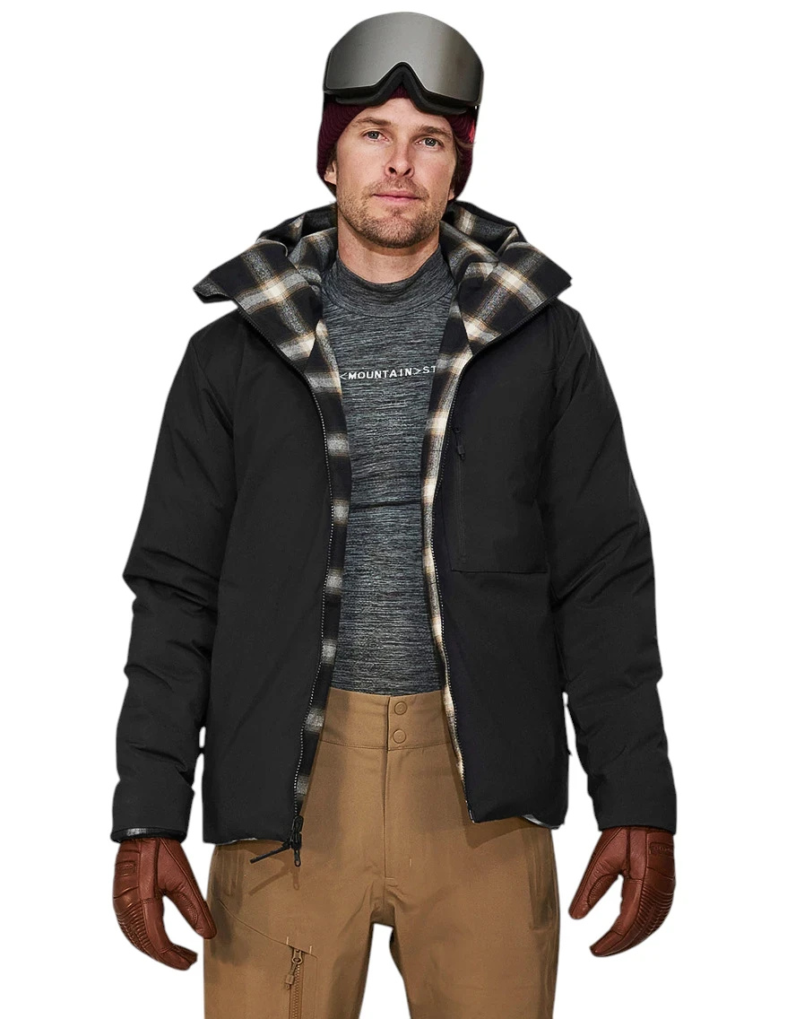 D-1 RCH Reversible Down Check Jacket