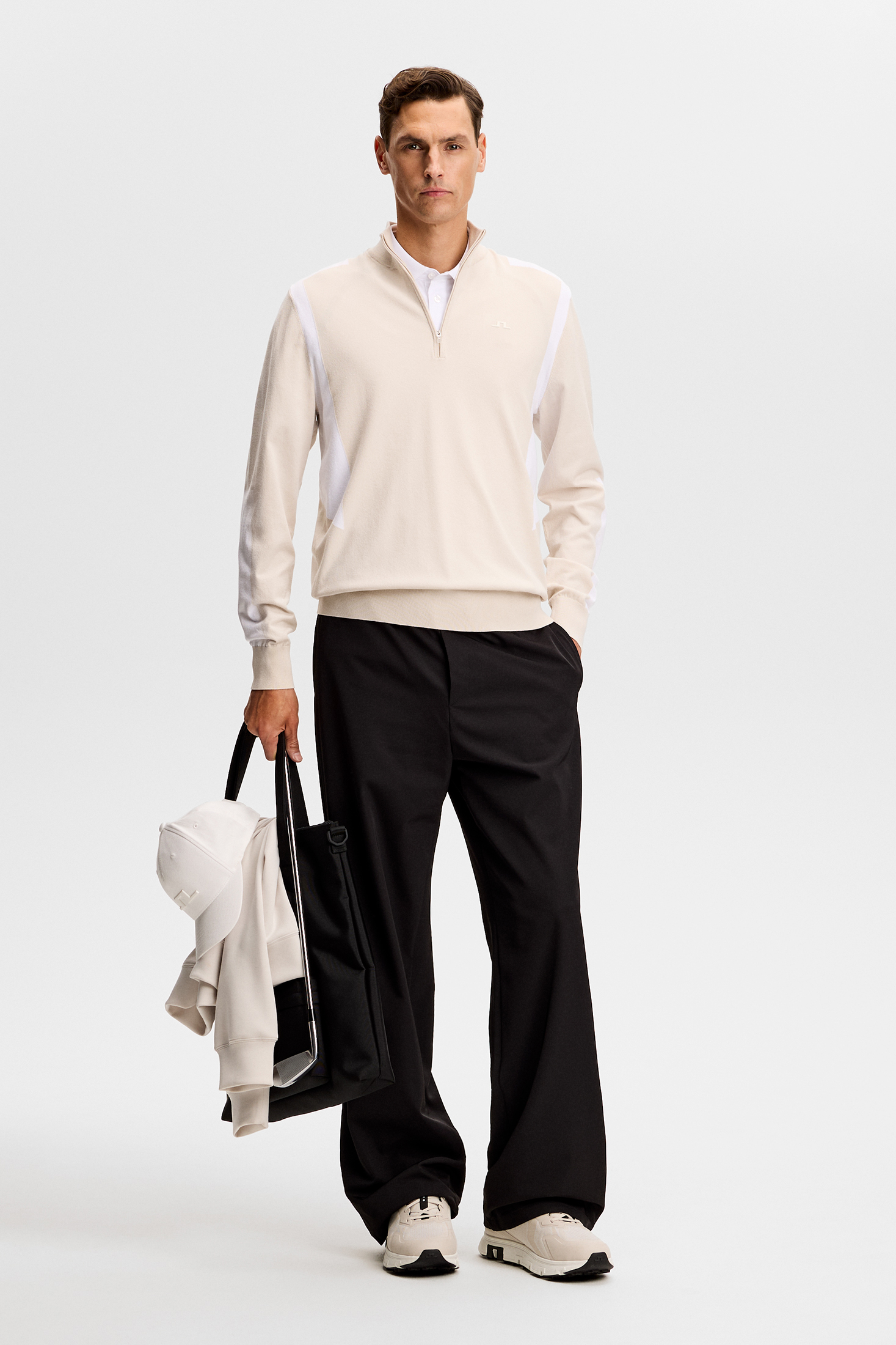 Kendrick Knitted Zip Sweater M