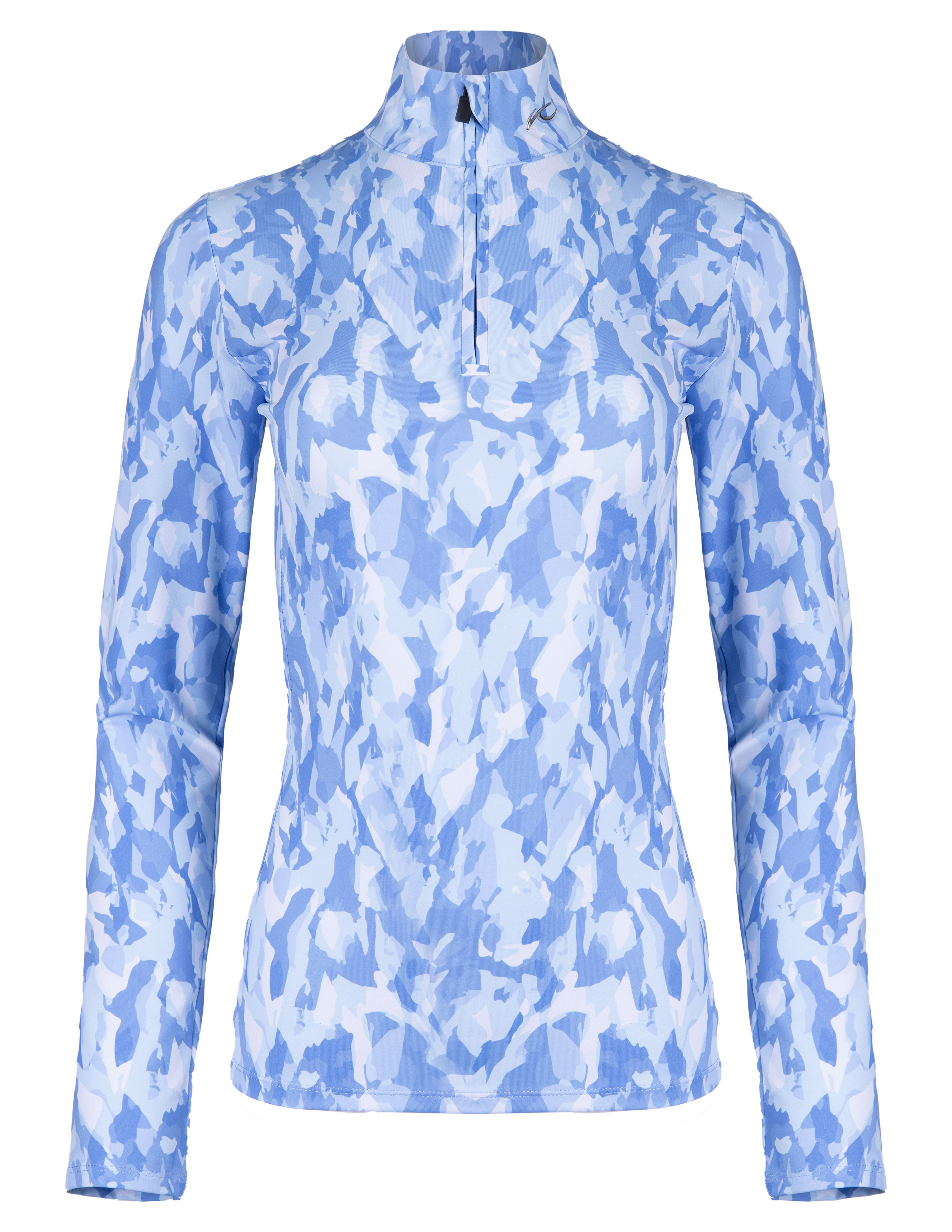 Motion Print Half-Zip