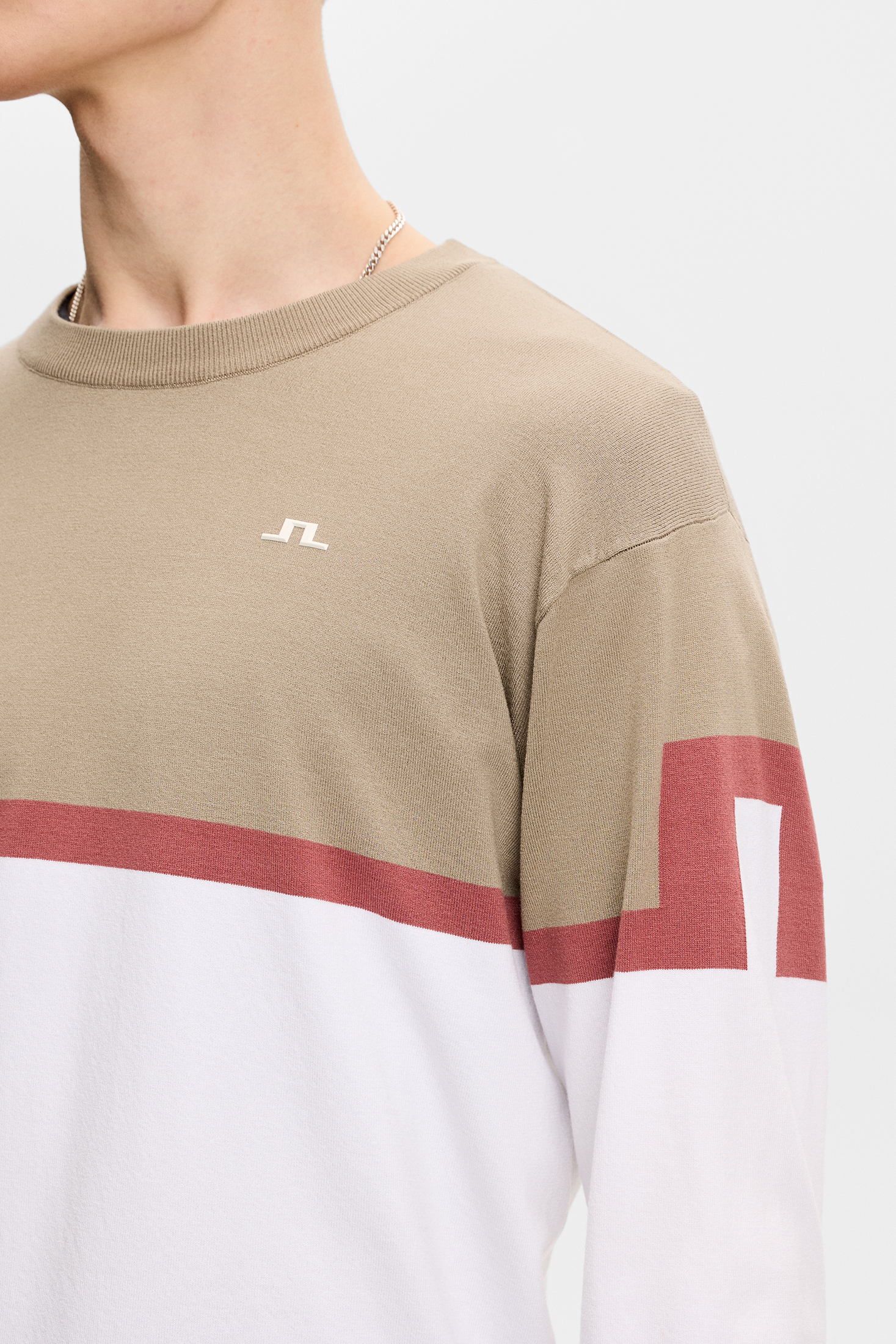 Emrik Block Knitted Sweater M