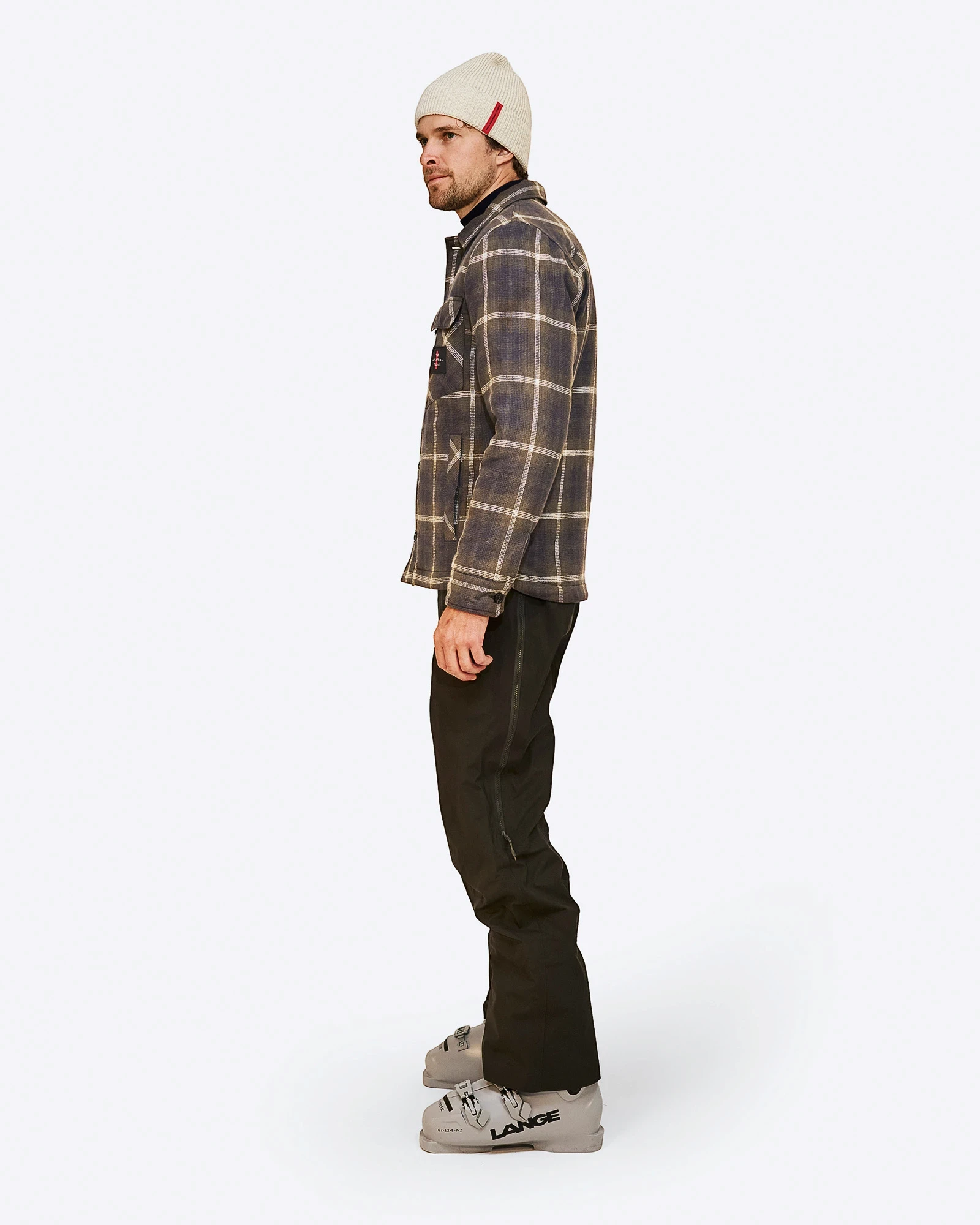 Padded Flannel Overshirt