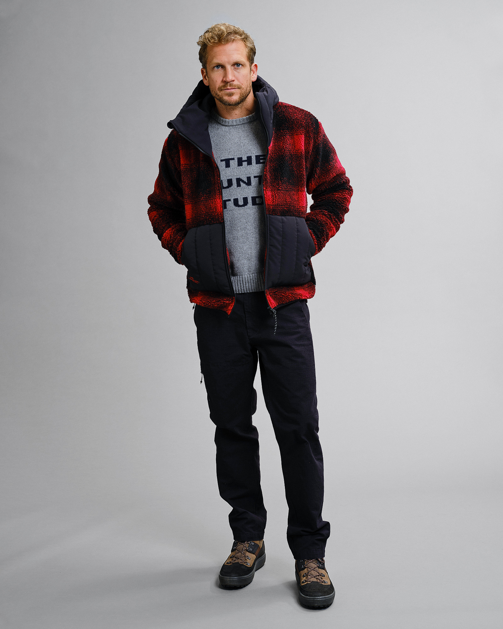 Rocky Mountain Check Hood Jacket