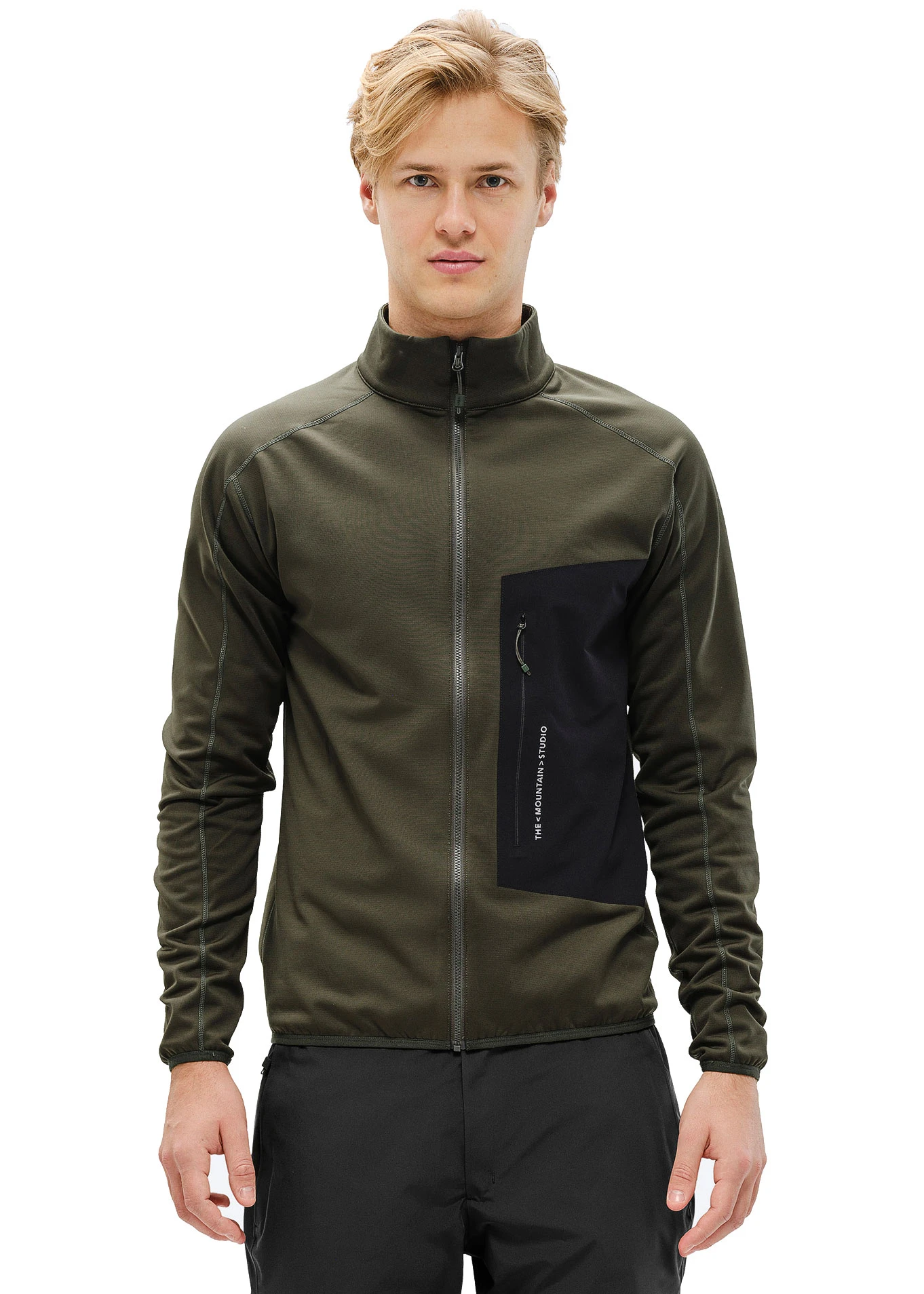 Techno Grid Fleece T-Neck