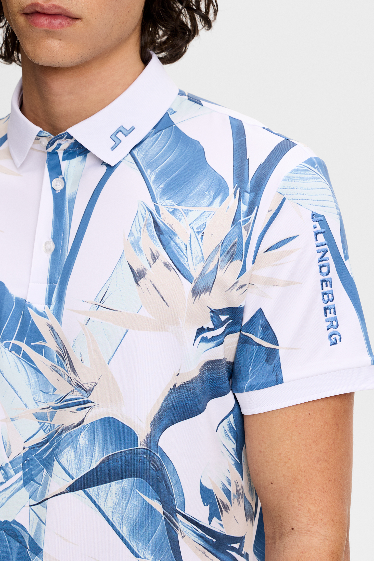 Tour Tech Print Polo M