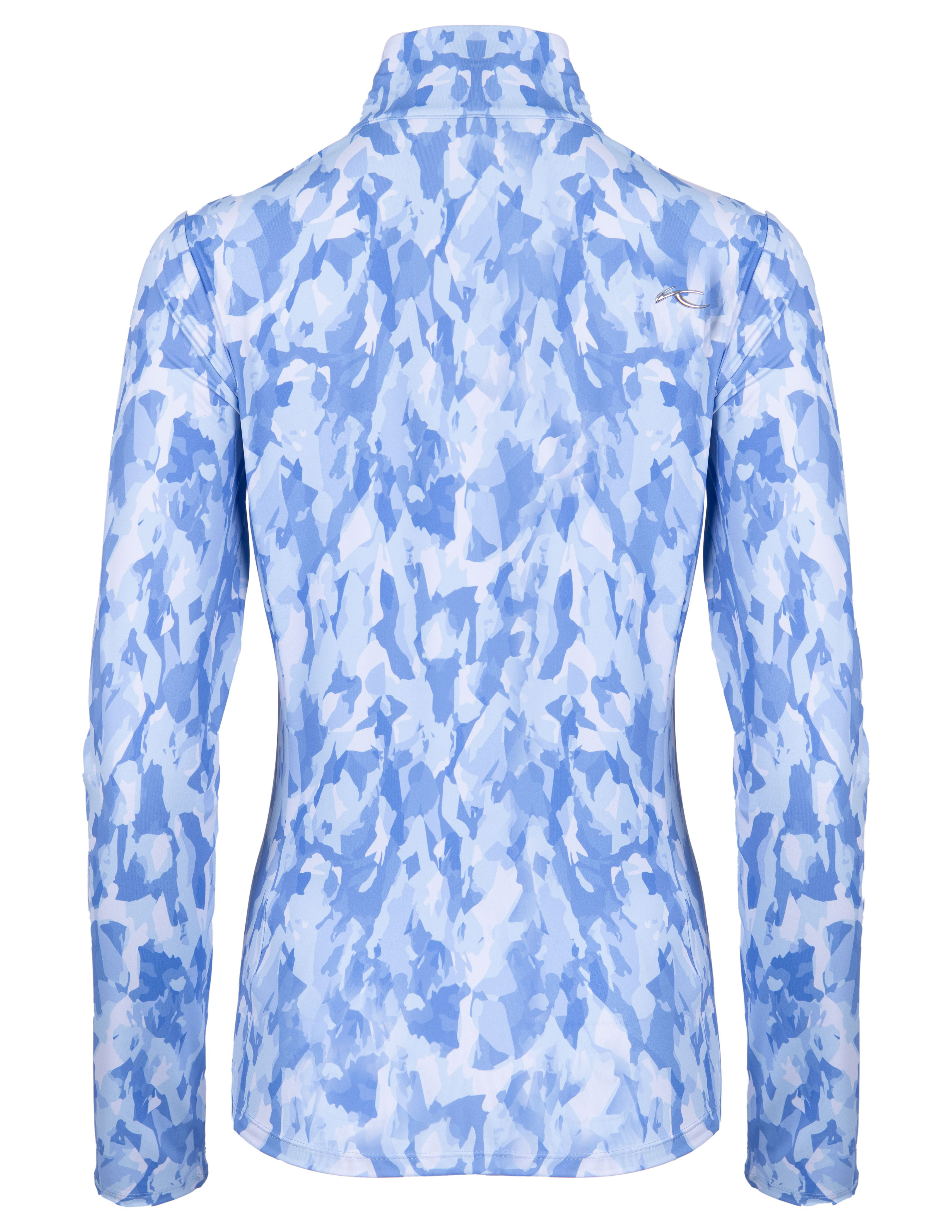 Motion Print Half-Zip