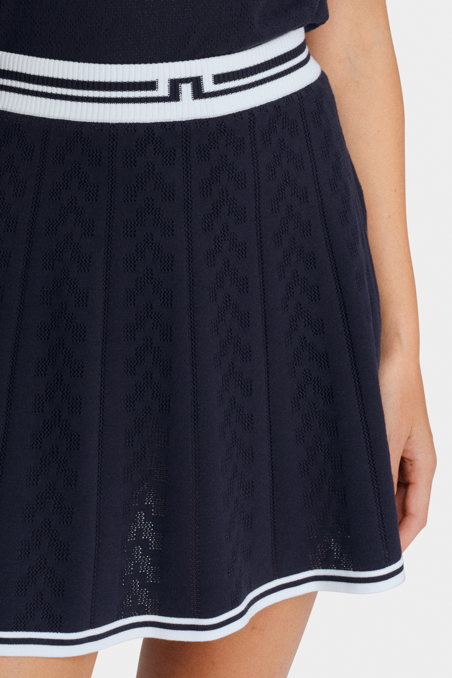 Pamela Pointelle Knitted Skirt