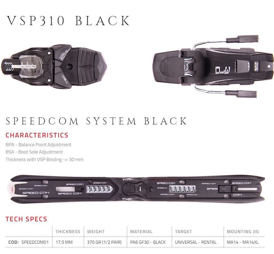 Pink + Plate + Bindung Vist VSP310