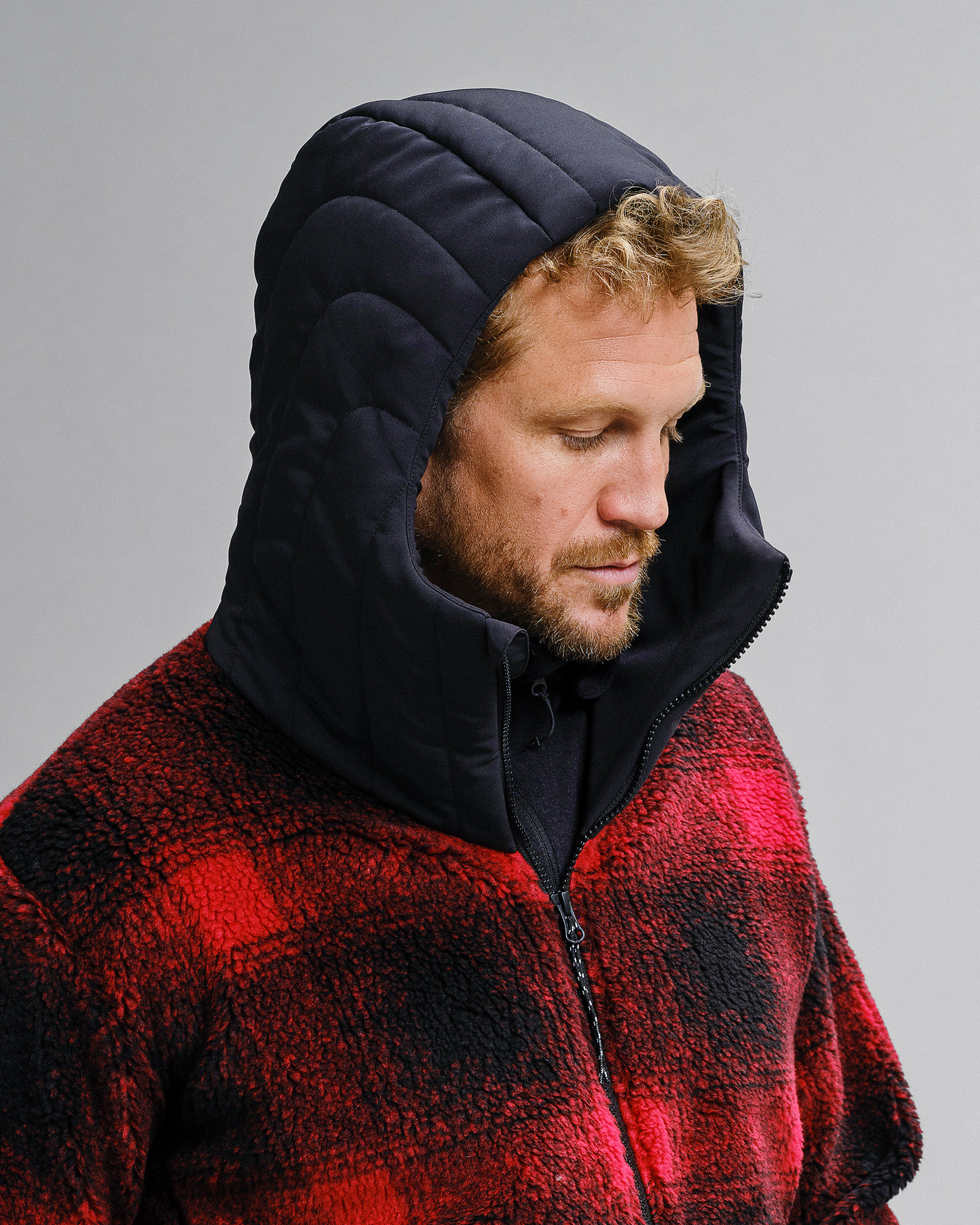 Rocky Mountain Check Hood Jacket