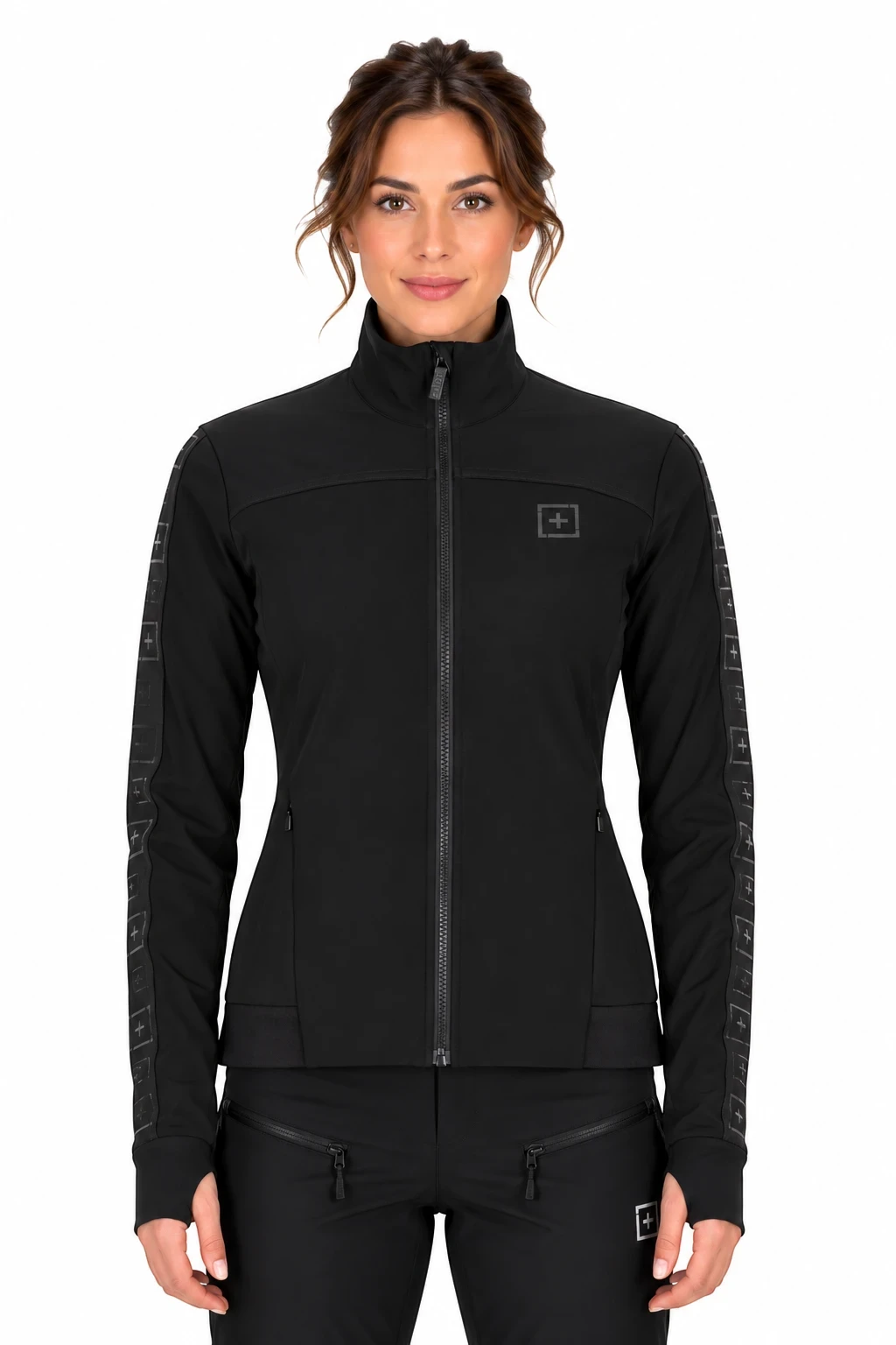 1611 - Tech Sweater Full Zip W