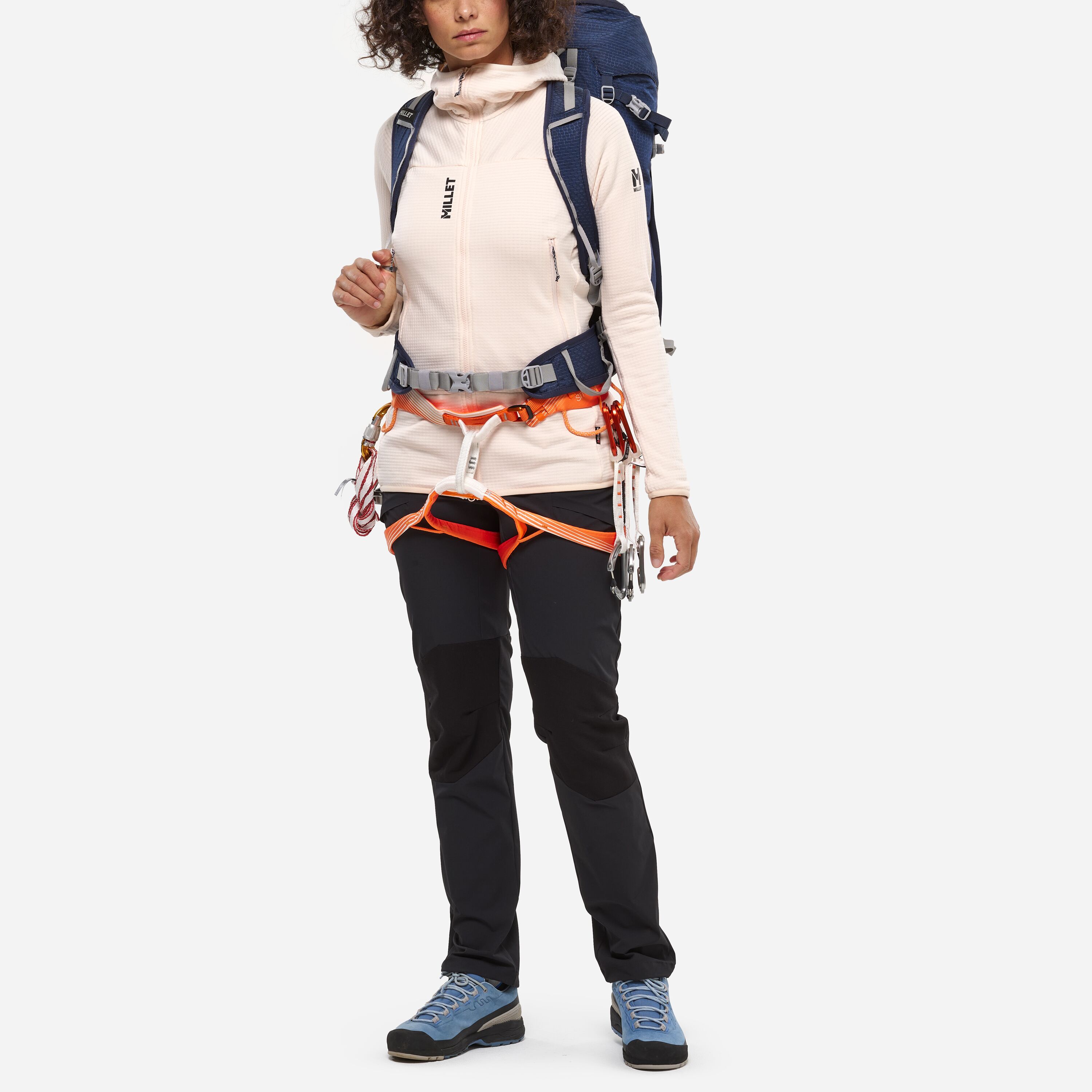 Fusion Grid Hoodie W