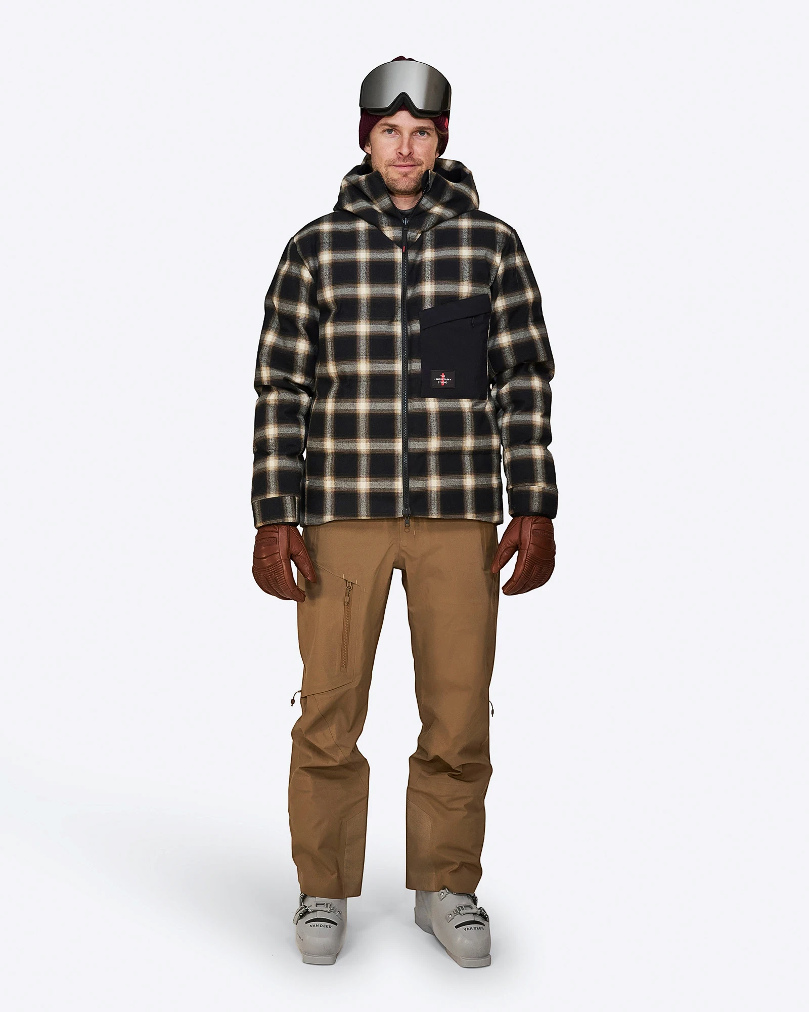 D-1 RCH Reversible Down Check Jacket