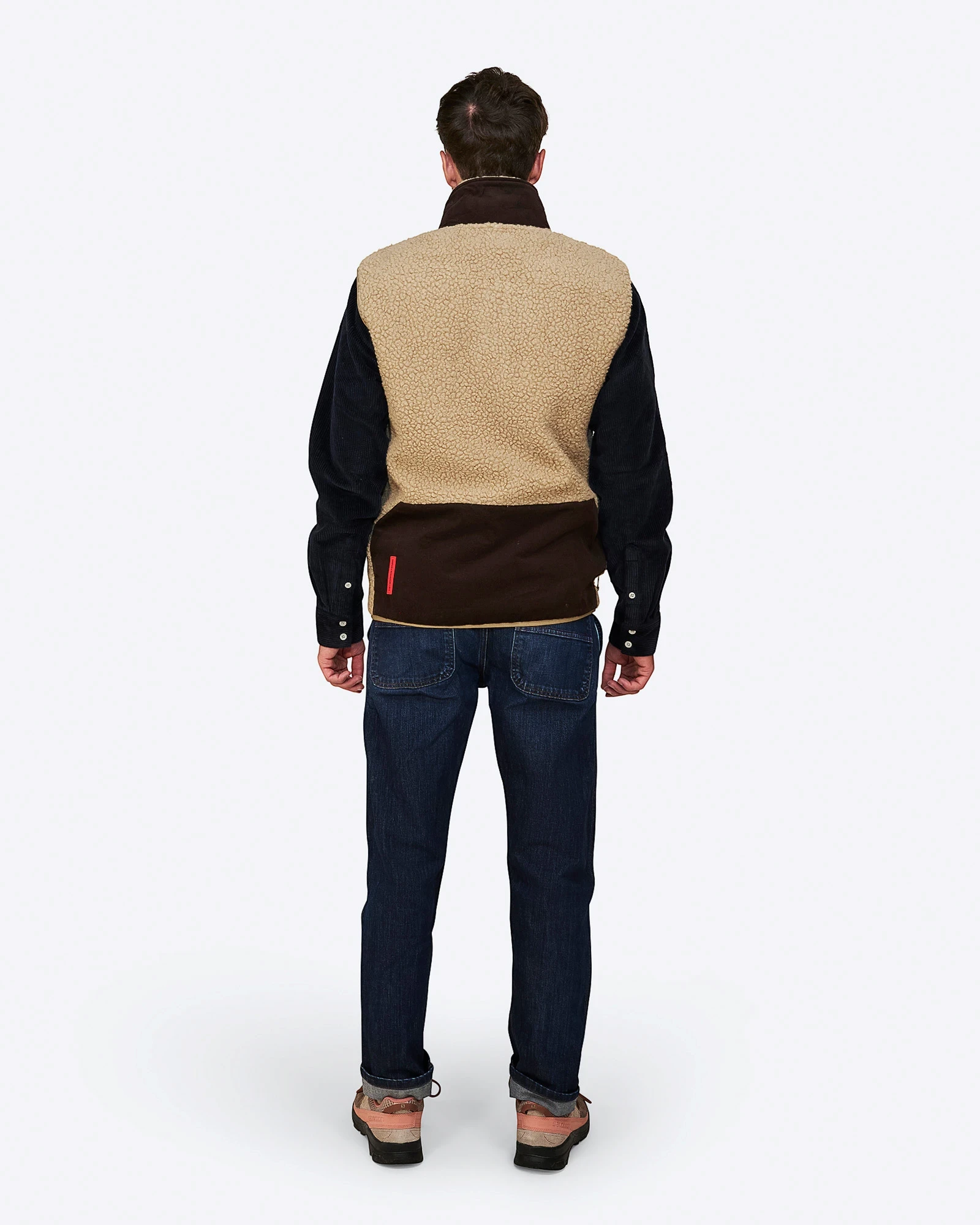 Soft Wool Pile Cord Vest
