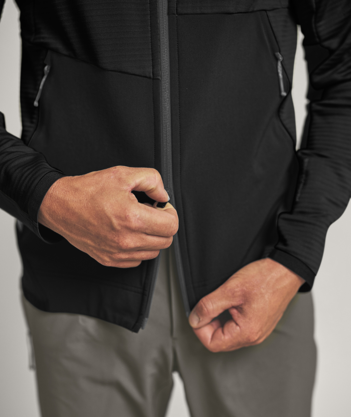 Fleece Rib Hoody M