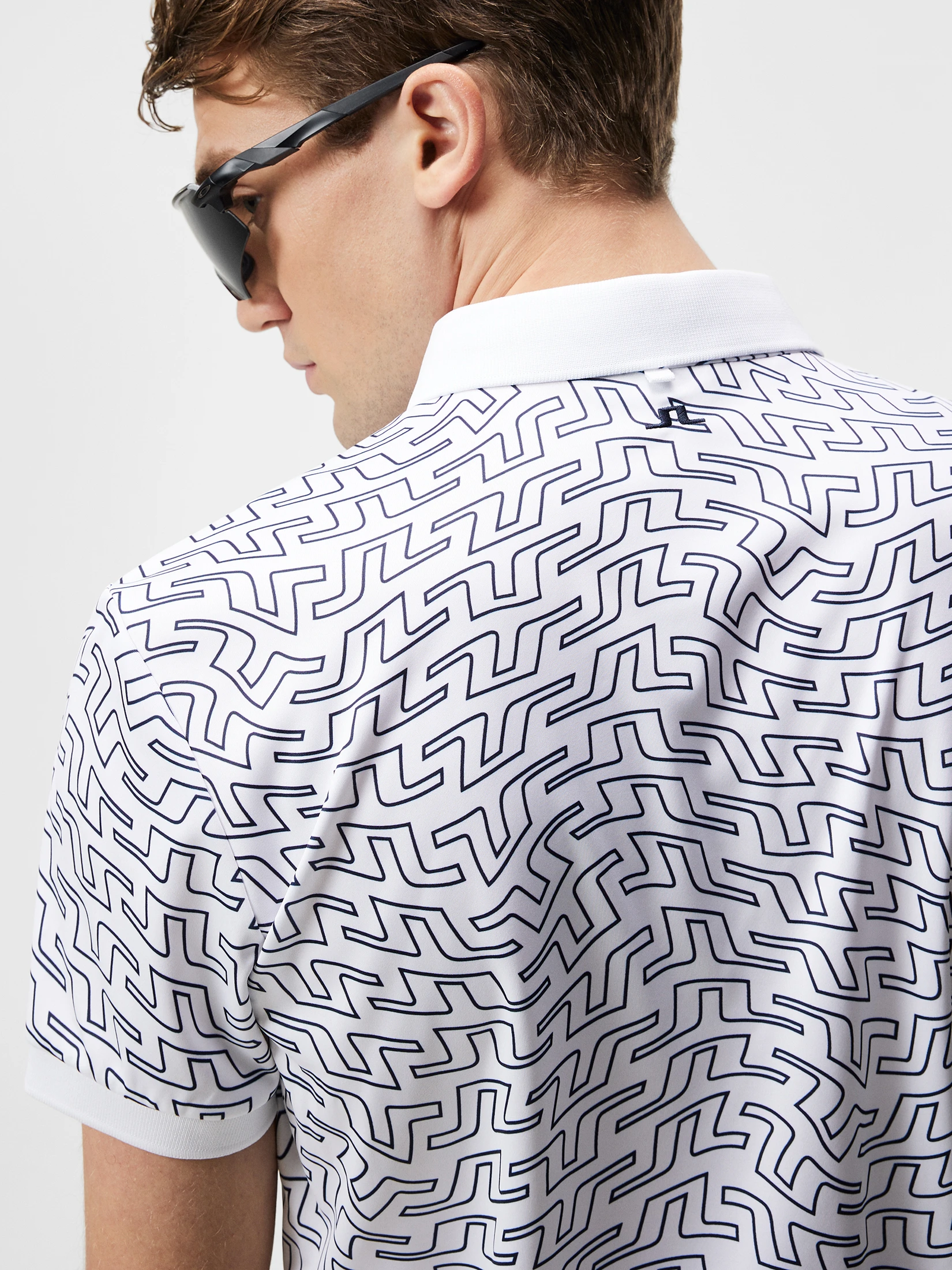 Tour Tech Reg Print Polo