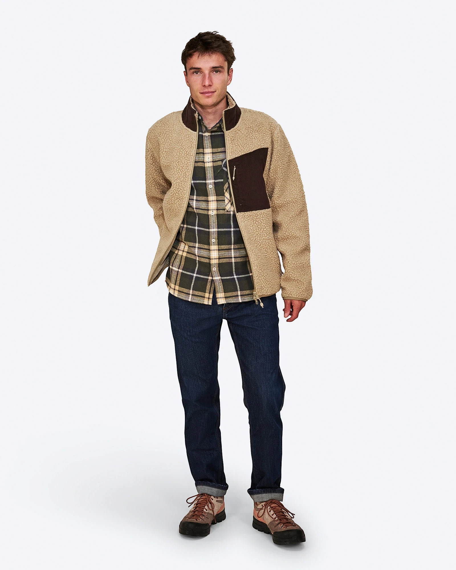 Soft Wool Pile Cord Jacket