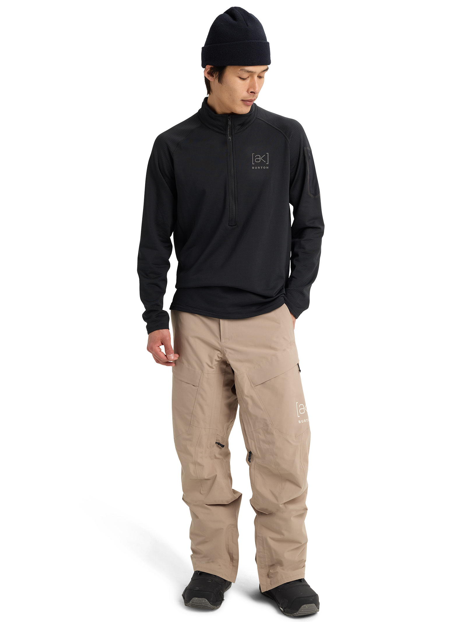 ak Helium Grid Fleece Half-Zip