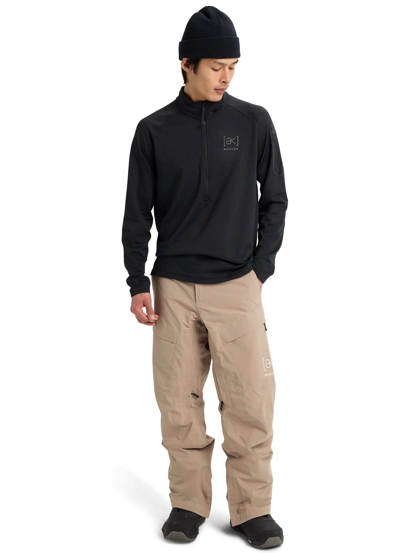 ak Helium Grid Fleece Half-Zip