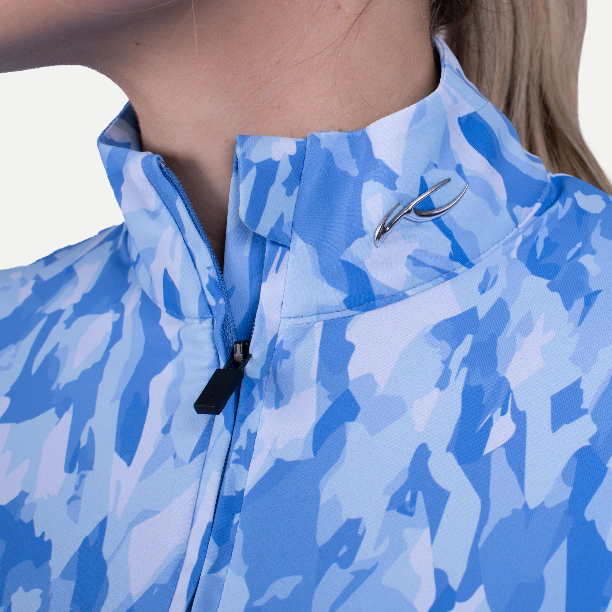 Motion Print Half-Zip