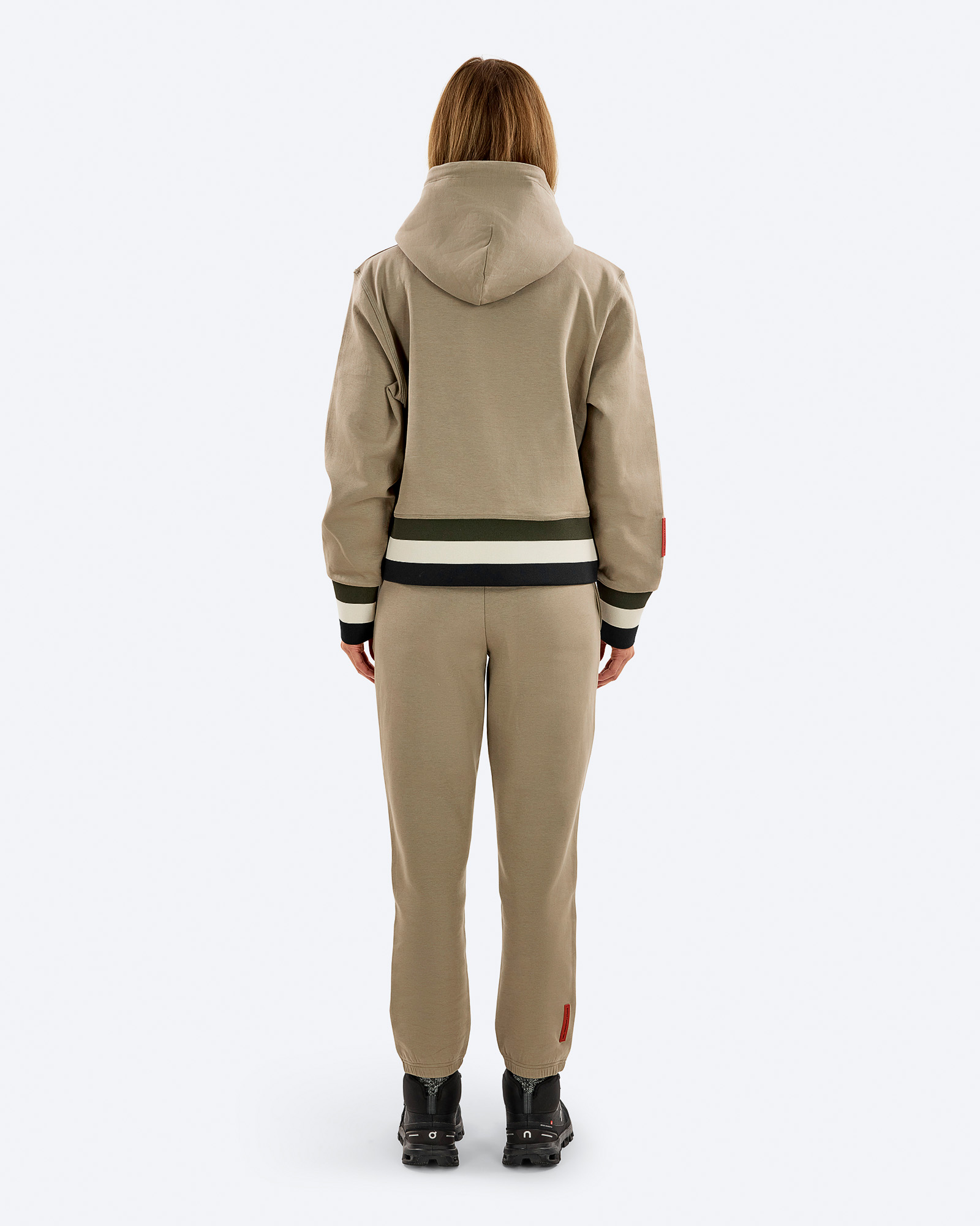 Organic Cotton Tech Zip Hood W