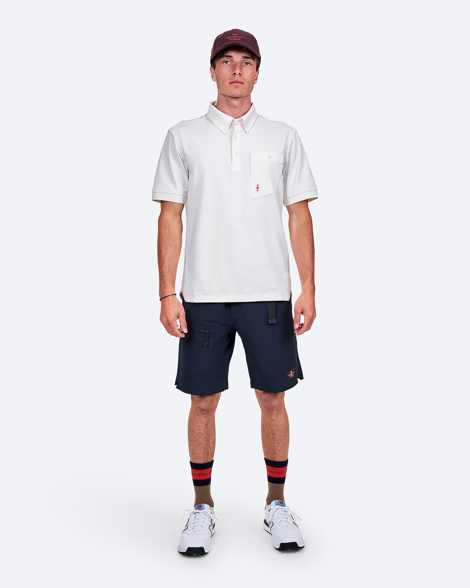 Button Down Polo Shirt