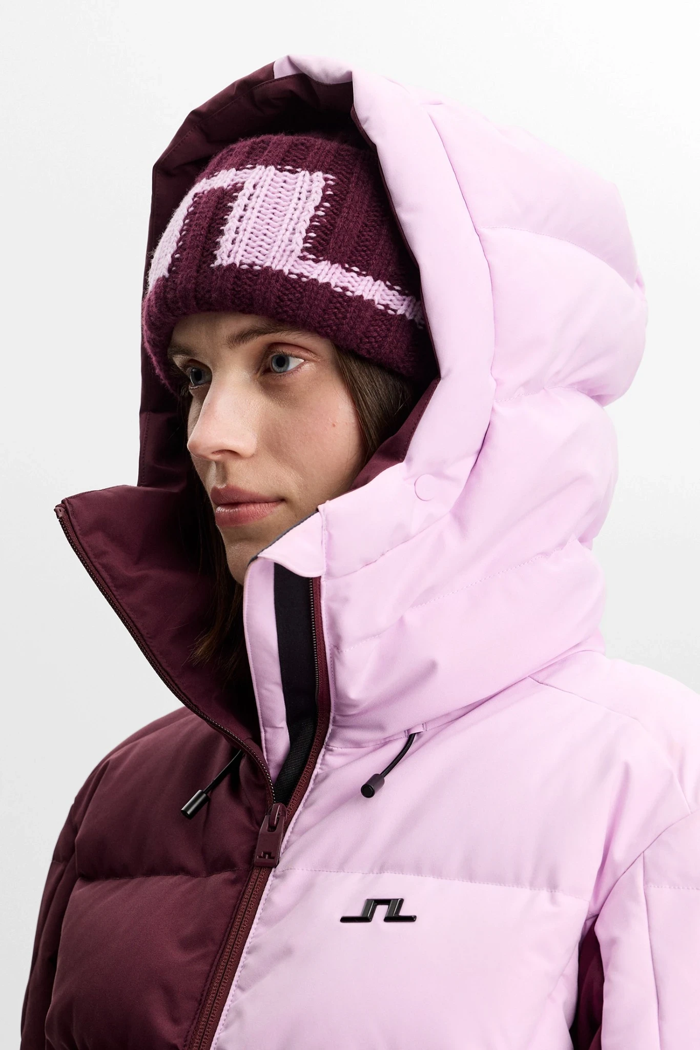 Nerina Blocked Down Jacket