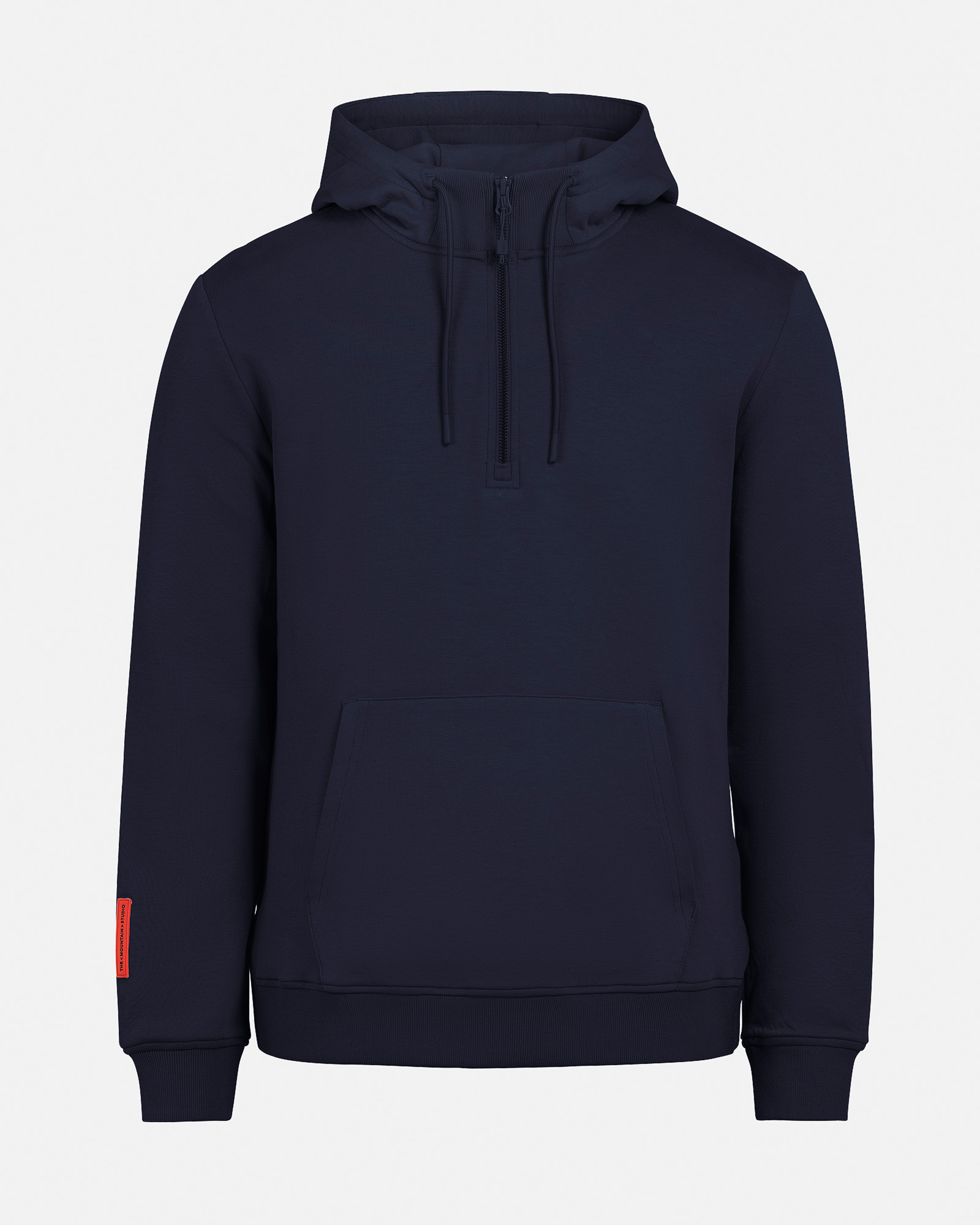 Cotton Tech Hood Half Zip