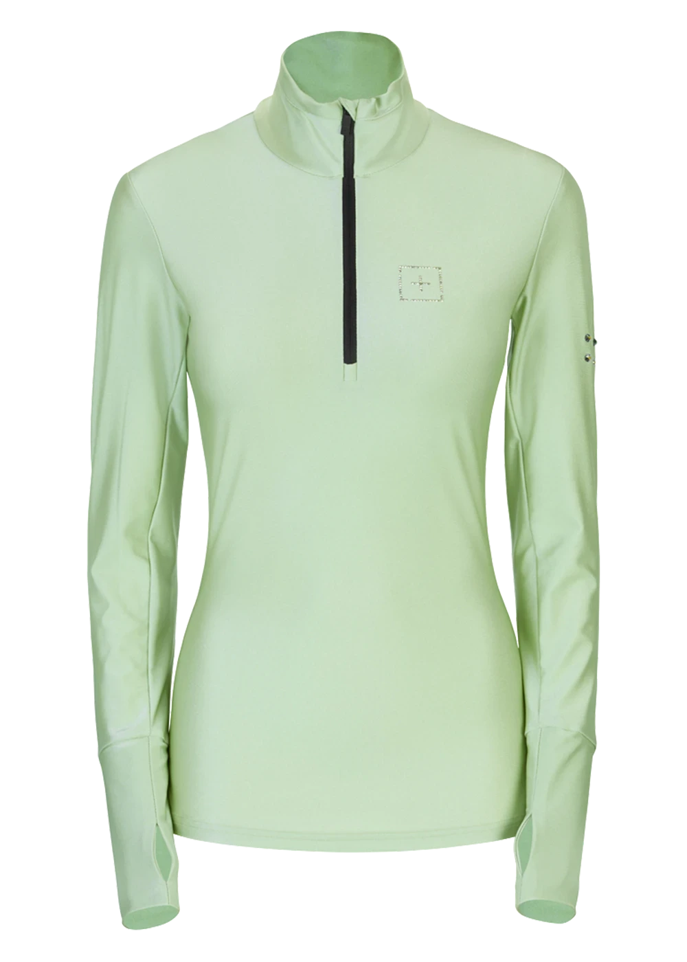 631 - Turtleneck Half Zip Swarovski