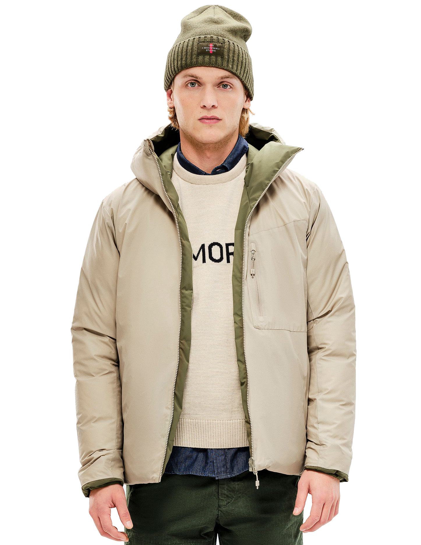 GTX Windstopper Reversible Down Hood Jacket