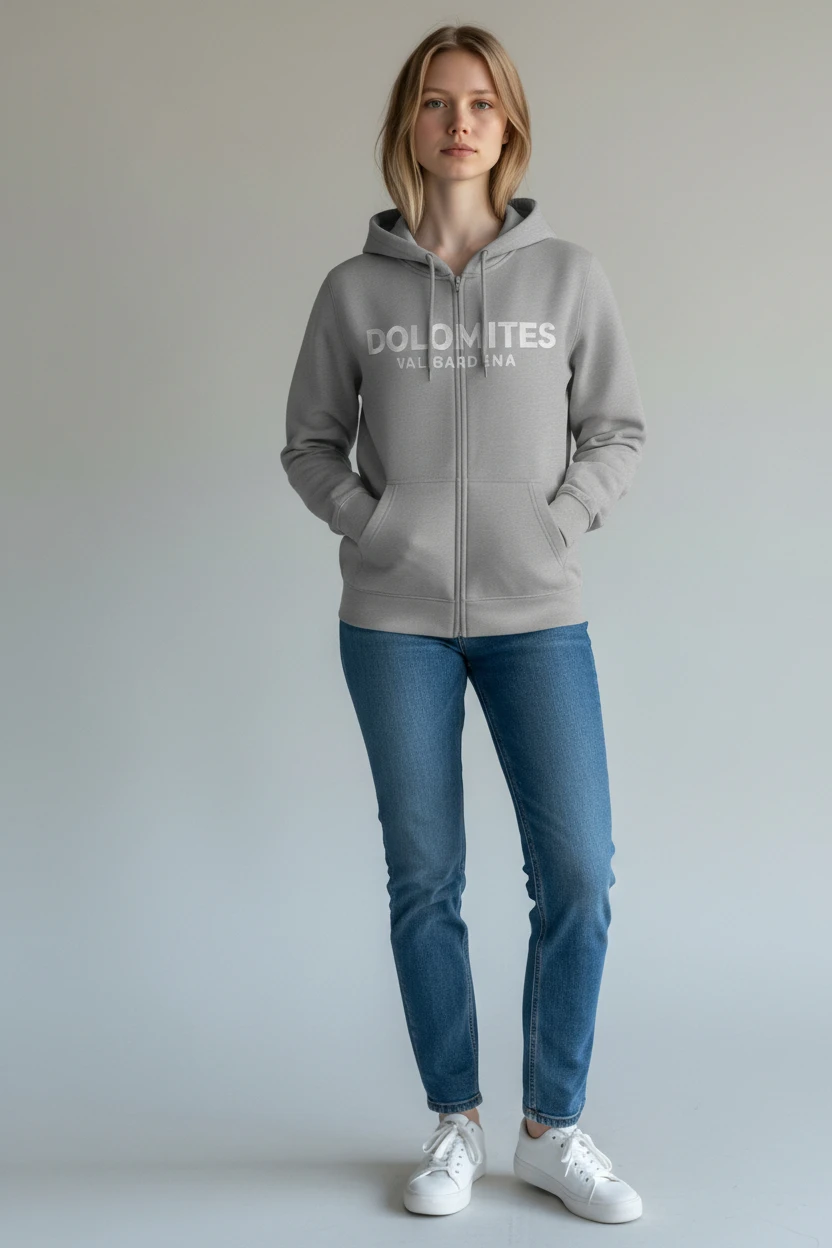 Zip Hood Dolomites Val Gardena