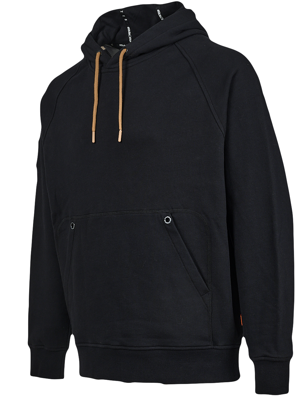 X-Dark Washed Fabric Hoodie