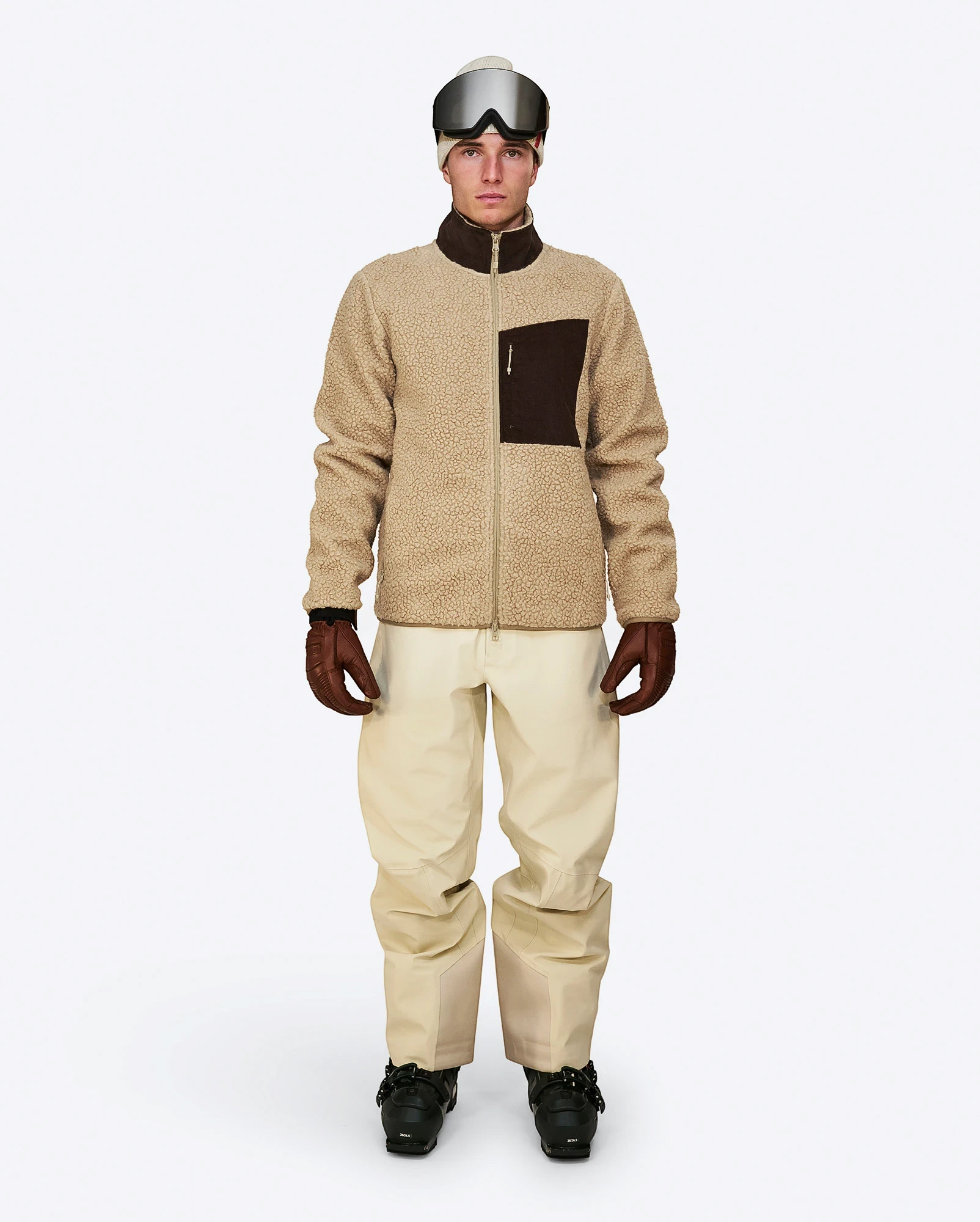 Soft Wool Pile Cord Jacket