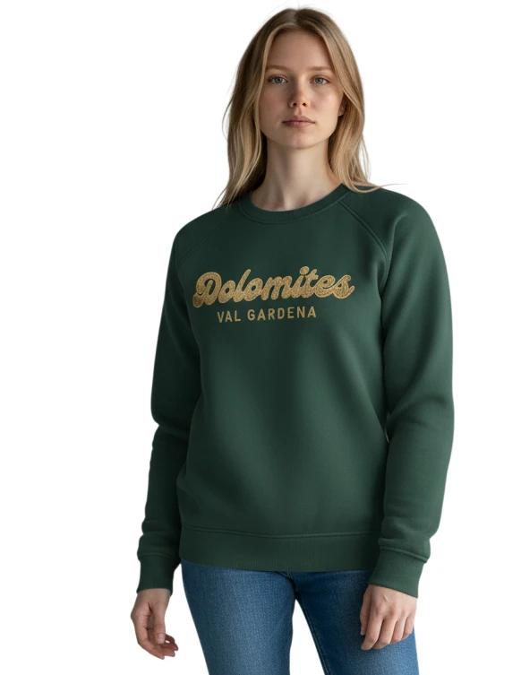Crewneck Sweater Dolomites Val Gardena