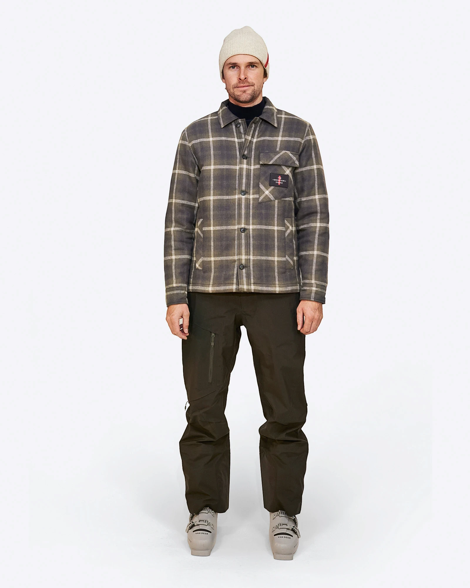 Padded Flannel Overshirt