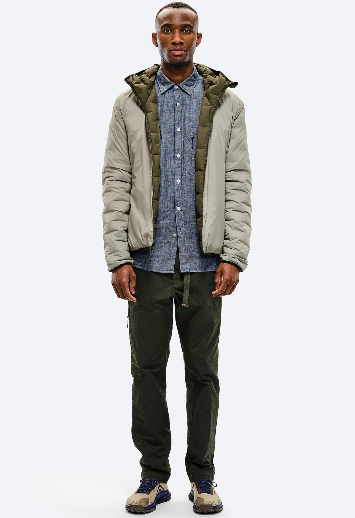 Reversible Light Hood Jacket