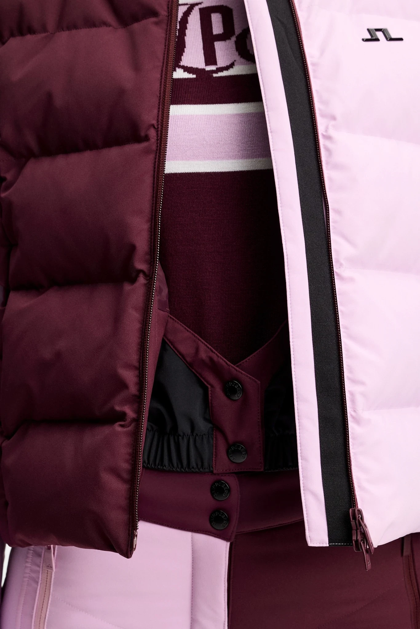 Nerina Blocked Down Jacket