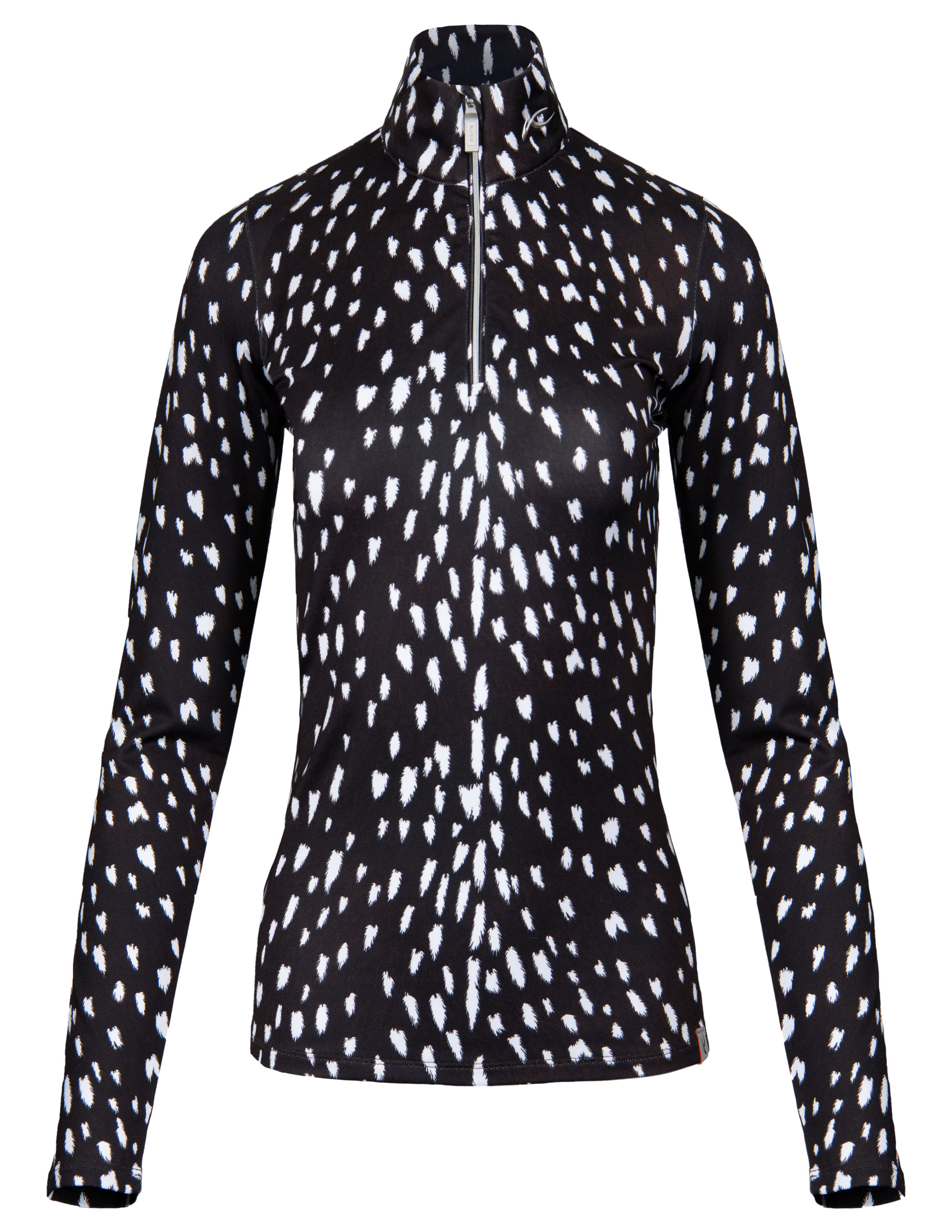 Kinetic Print Half-Zip