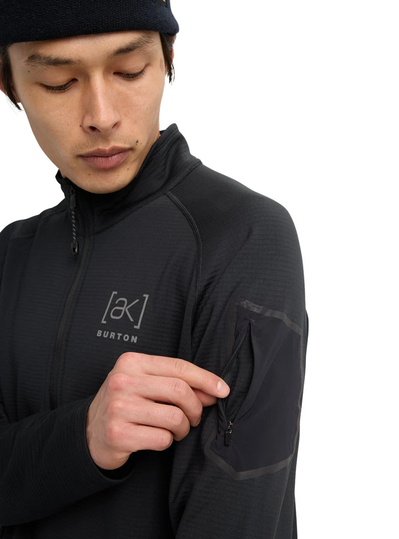 ak Helium Grid Fleece Half-Zip