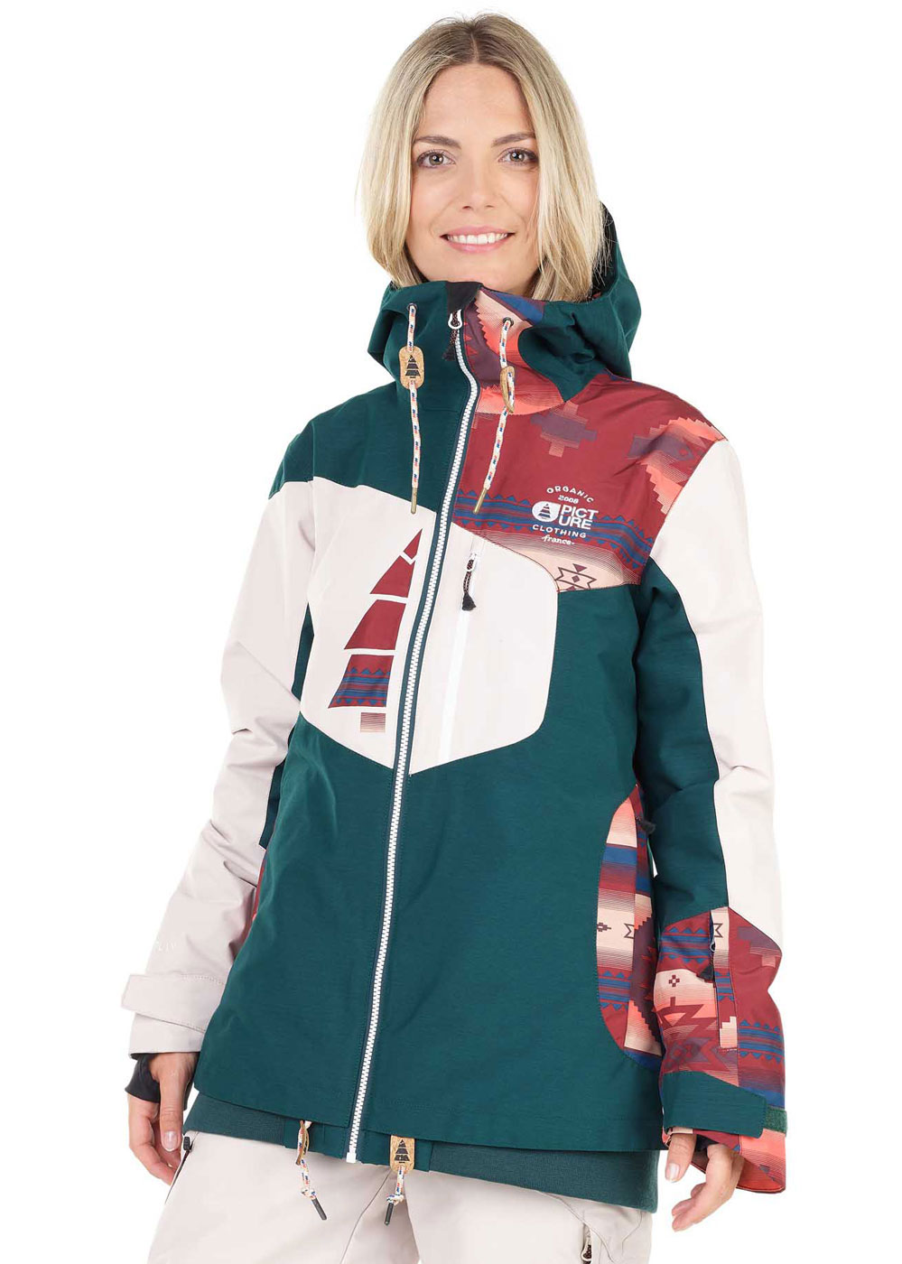 Picture Lander Emerald: : Sport & Freizeit Picture Weekend Jacket WVT127 Damen Snowboardjacke Emerald