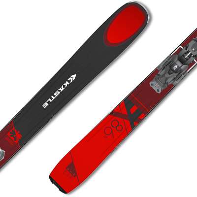 KASTLE Snow Skis 170cm with Geze 63 BINDINGS 170 cm Comfort